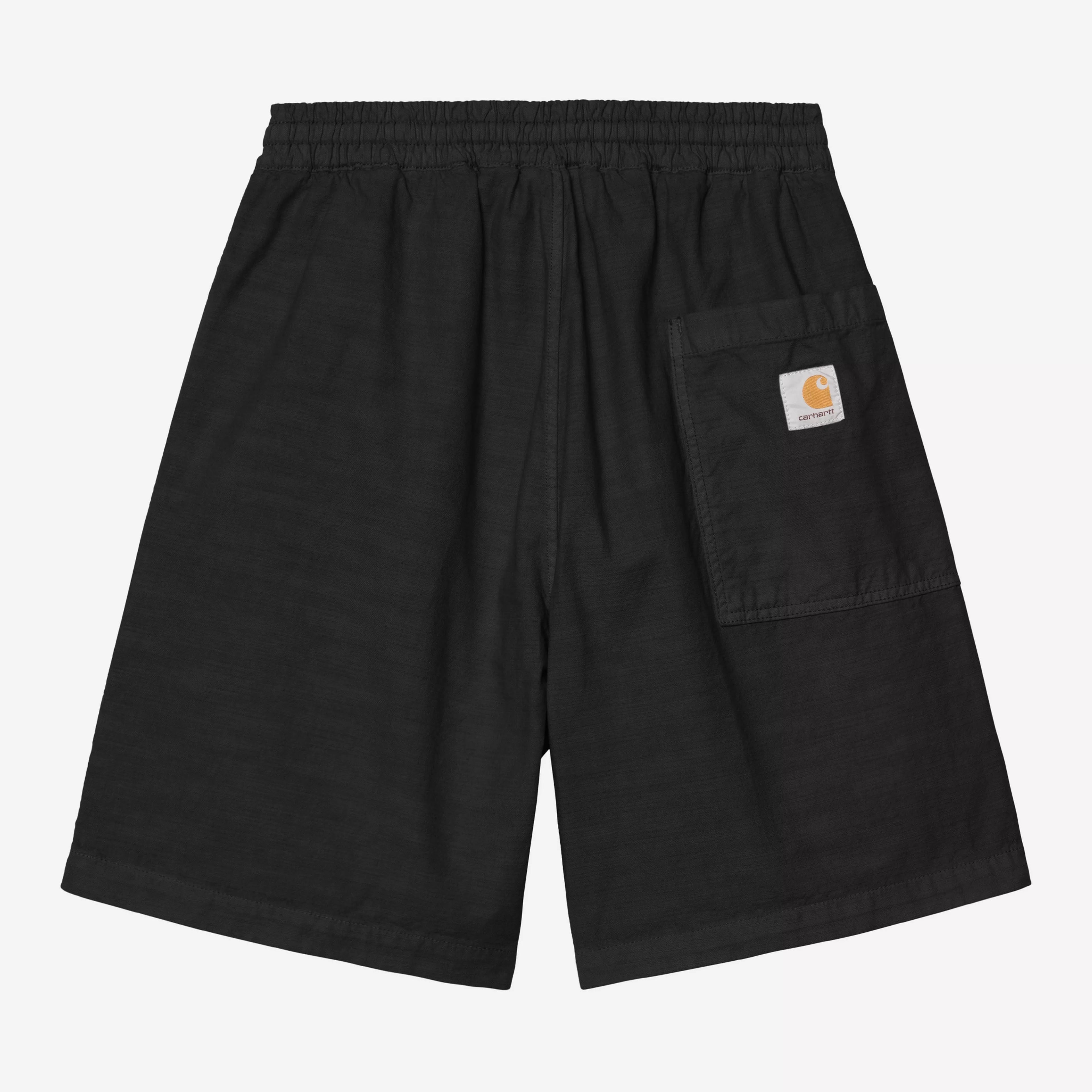Carhartt WIP Rainer Short - Black Garment Dyed