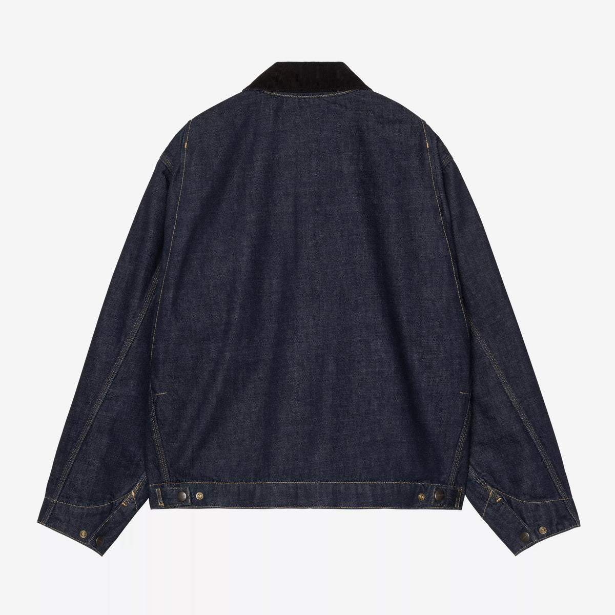 Carhartt WIP OG Detroit Jacket (Winter) - Smith Denim Blue/Black Rinsed