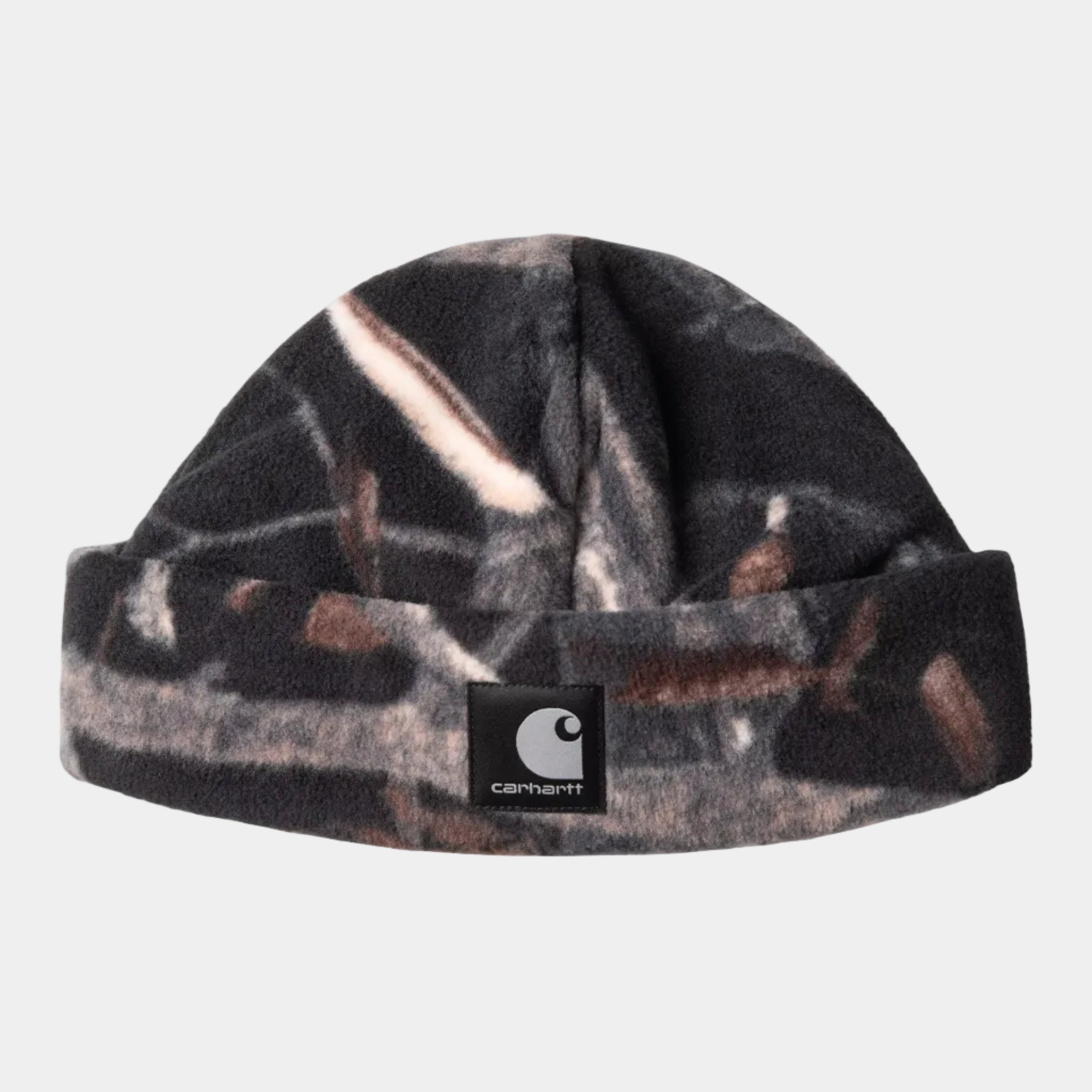 Carhartt WIP Blevin Beanie - Camo Feather Tree/Black