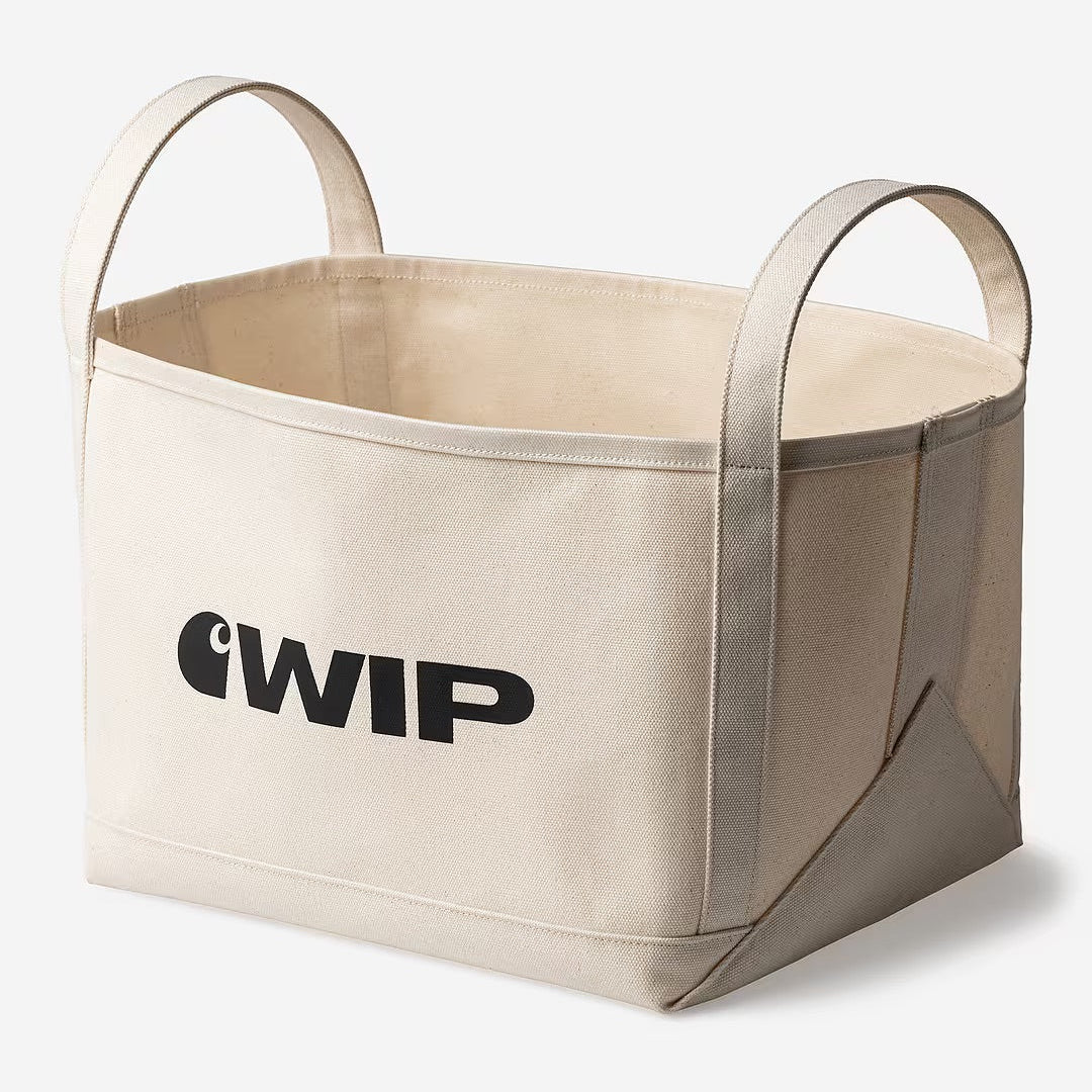 Carhartt WIP Magazine Canvas Basket - Natural
