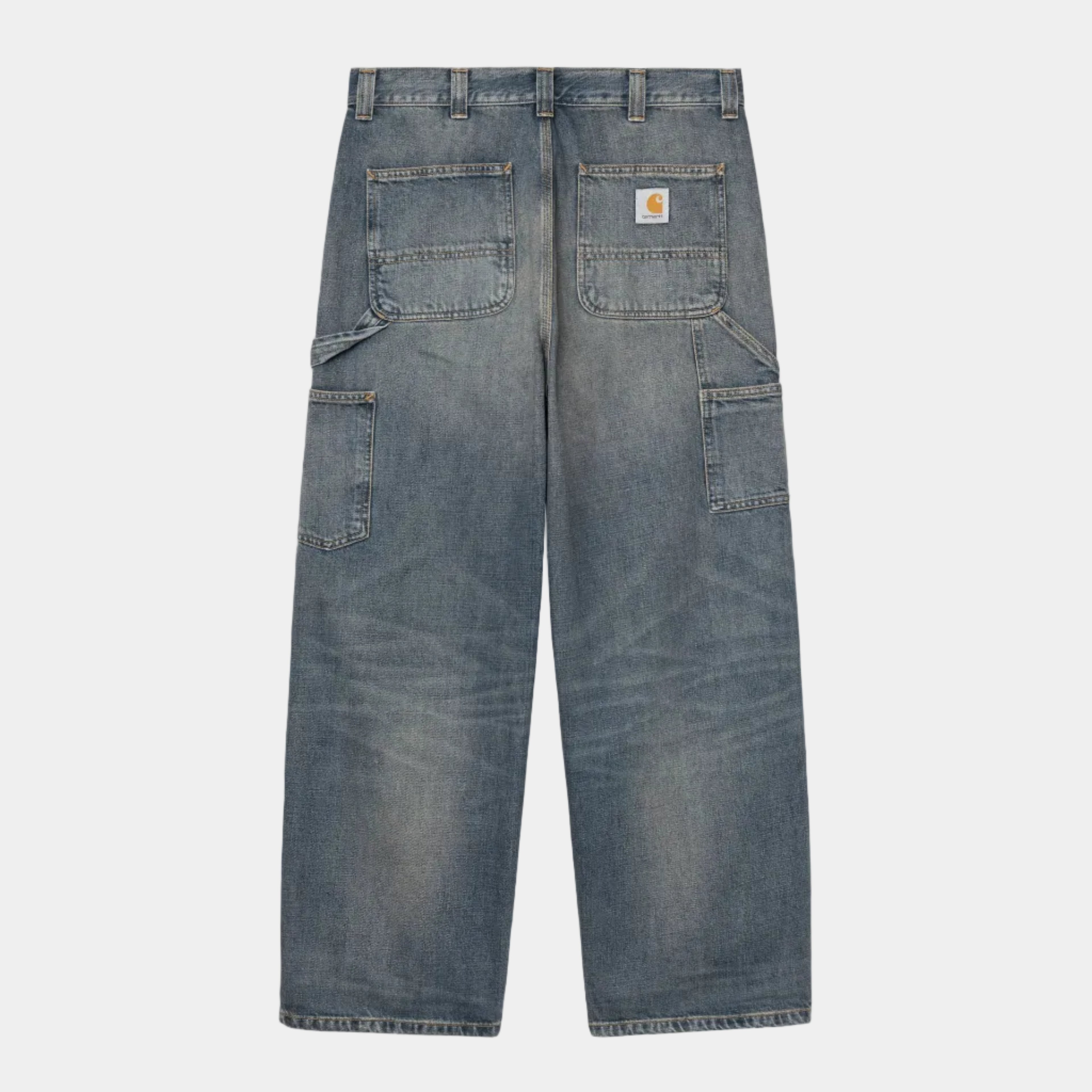 Carhartt WIP Oakland Pant - Blue Worn Used