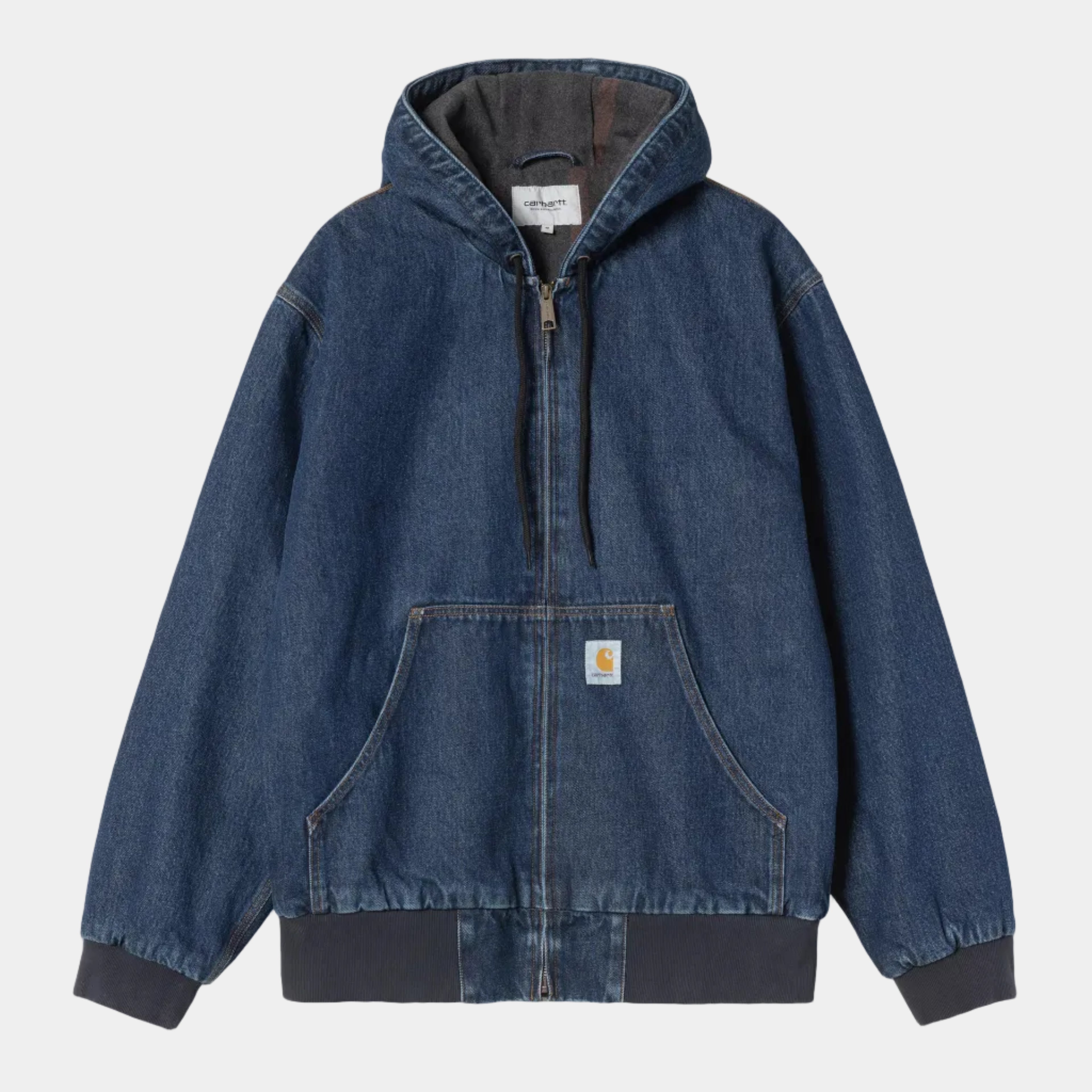 Carhartt WIP OG Active Smith Denim Jacket (Winter) - Blue Stone Washed