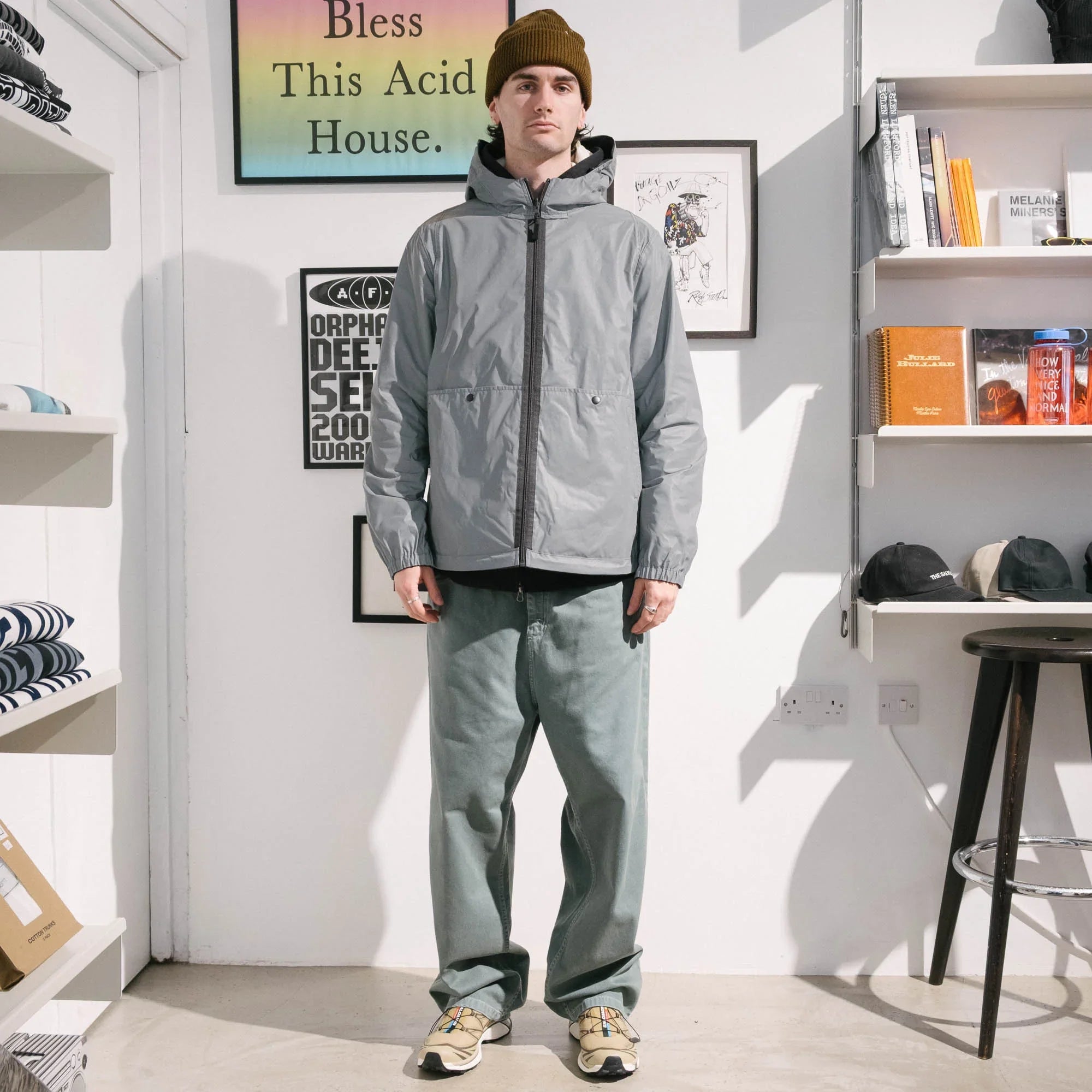 Carhartt WIP Brandon Pant - Silver Pine Stone Dyed