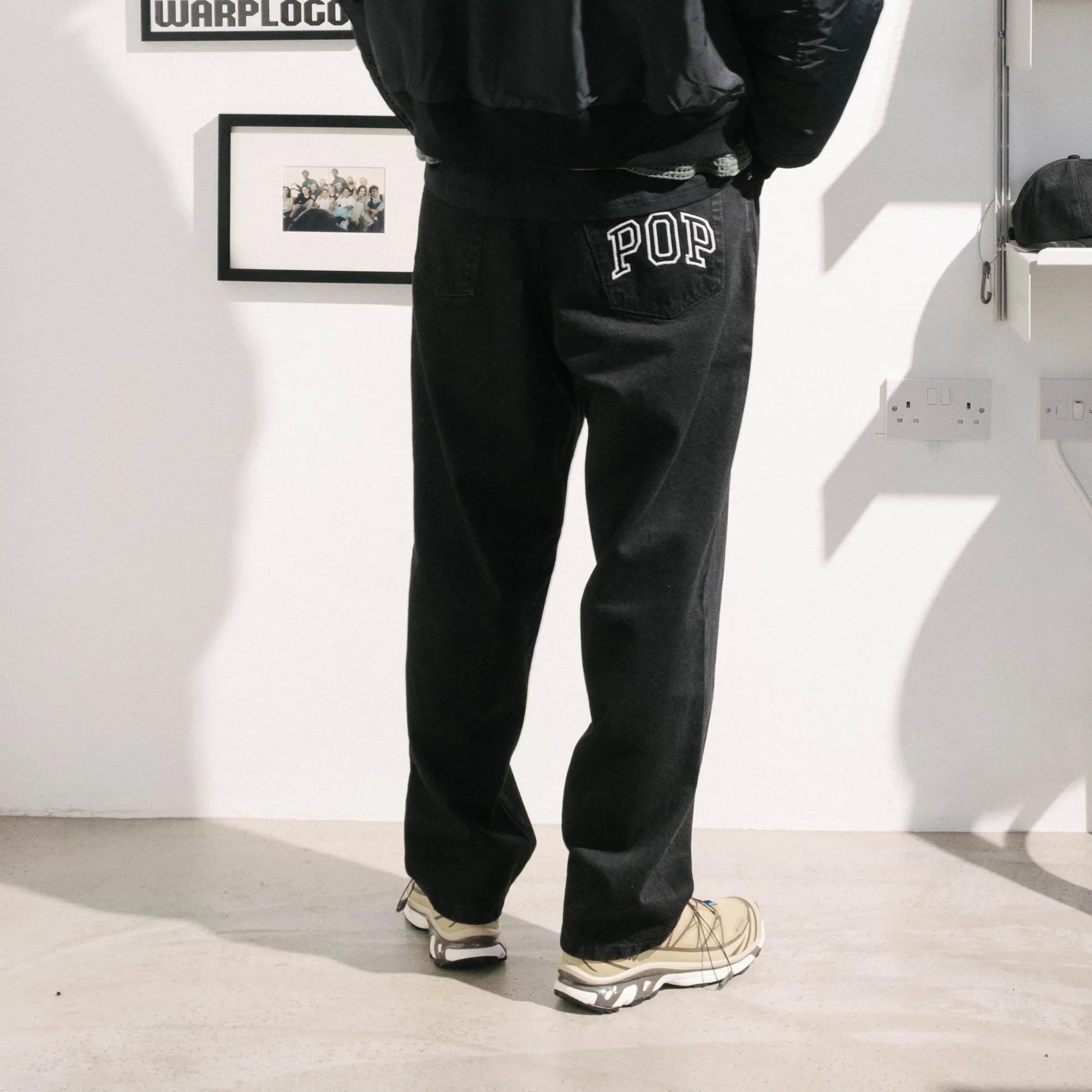 Pop Trading Company DRS Arch Pant - Rinsed Black