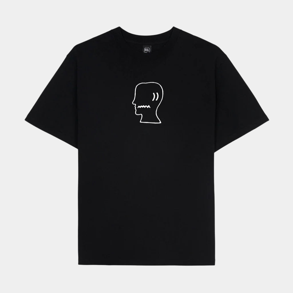 Brain Dead Logo Head T-Shirt - Black