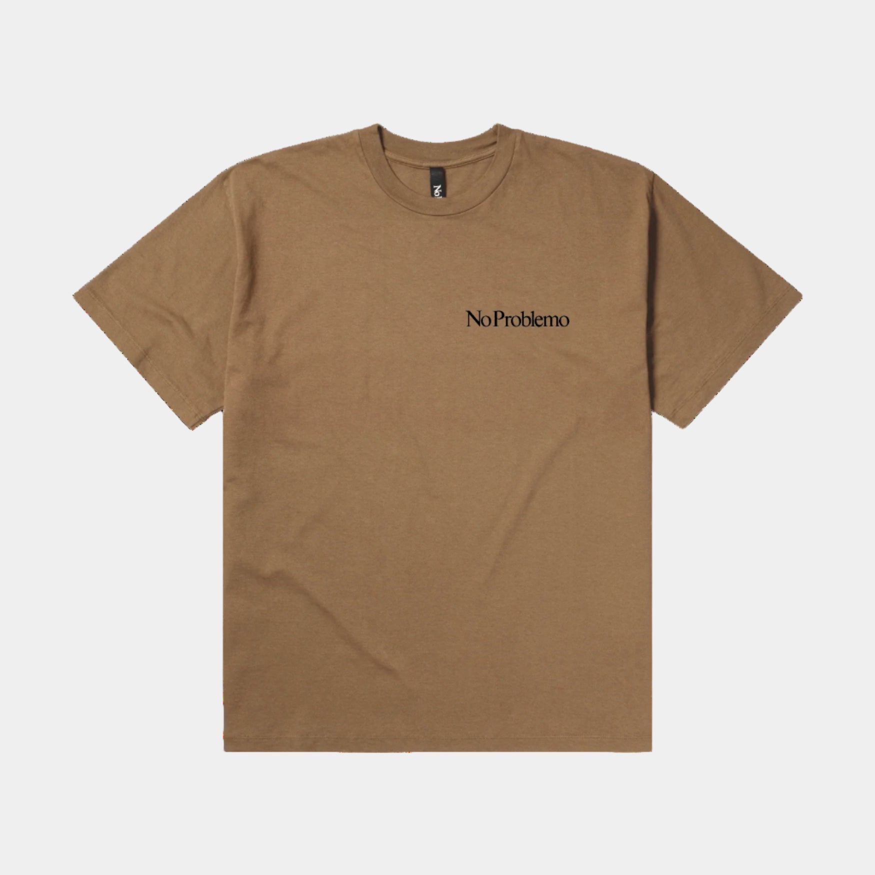 No Problemo Mini Problemo SS Tee - Khaki