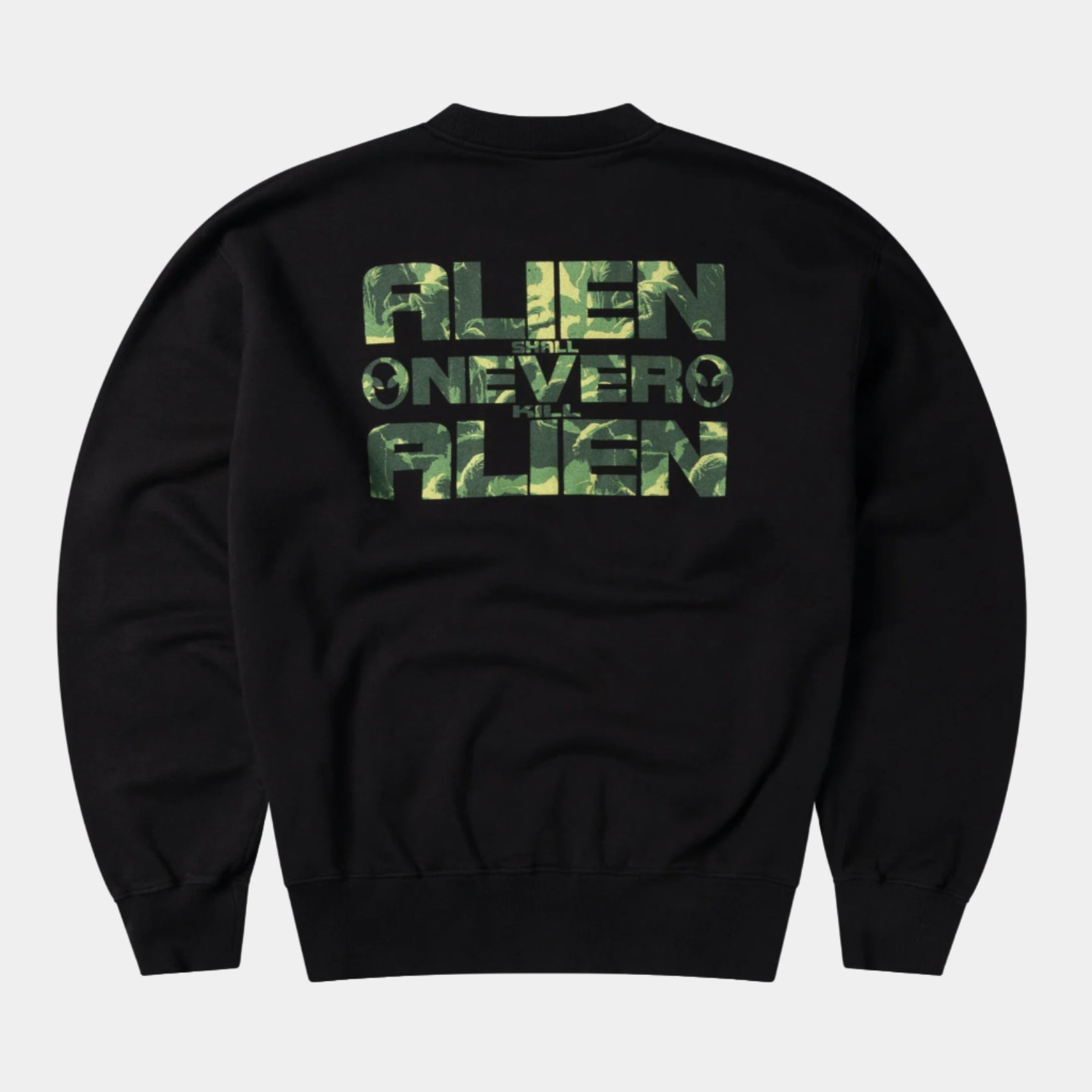 No Problemo Alien Shall Not Sweatshirt - Black