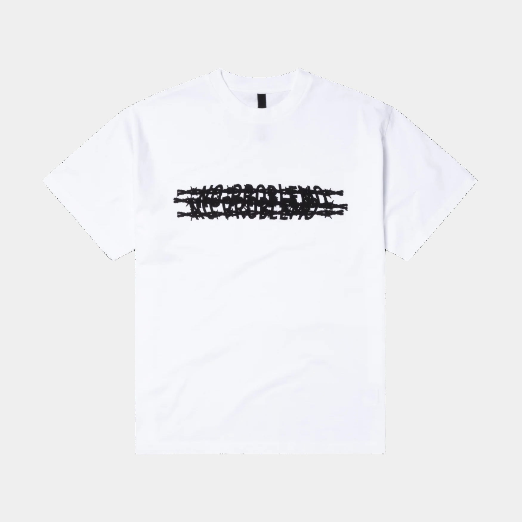 No Problemo Barbed SS Tee - White