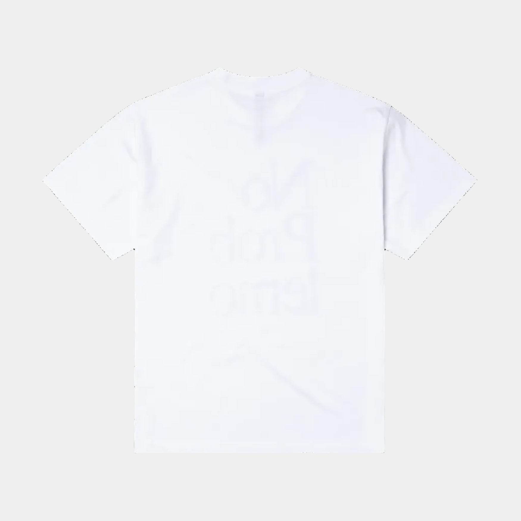 No Problemo Gradient SS Tee - White