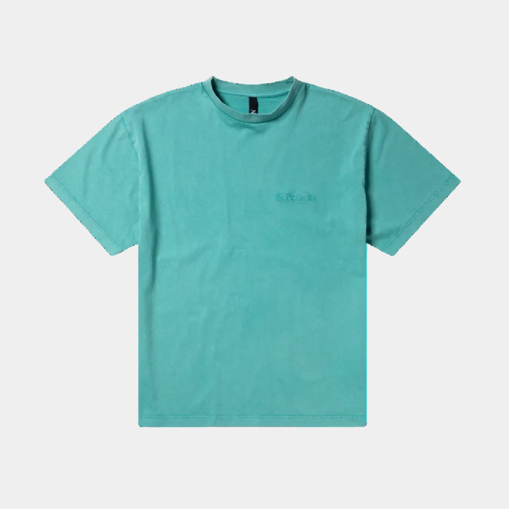 No Problemo Faded Mini Problemo SS Tee - Aqua