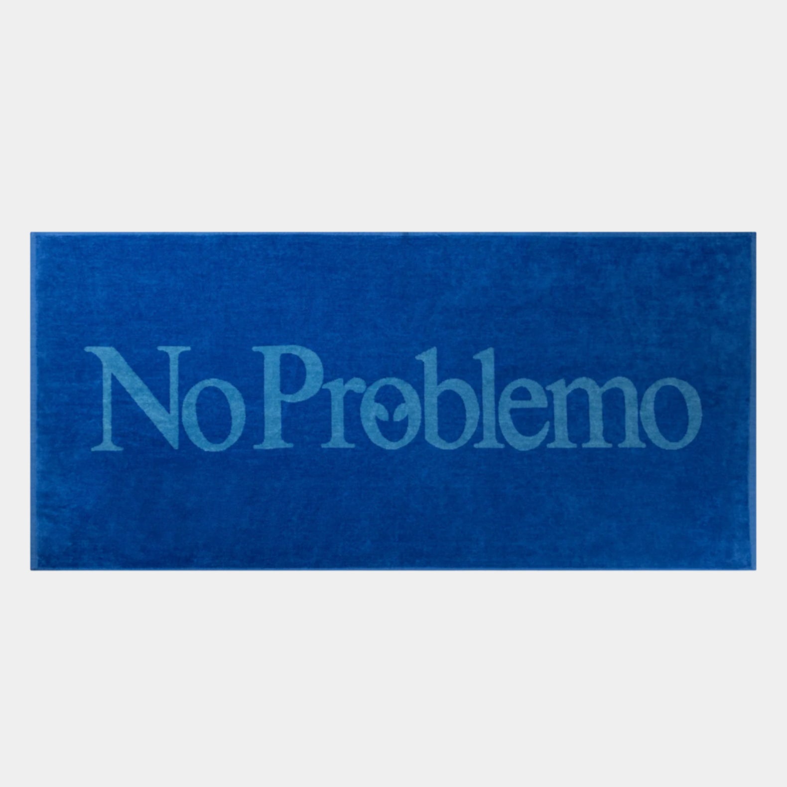No Problemo Beach Towel - Blue