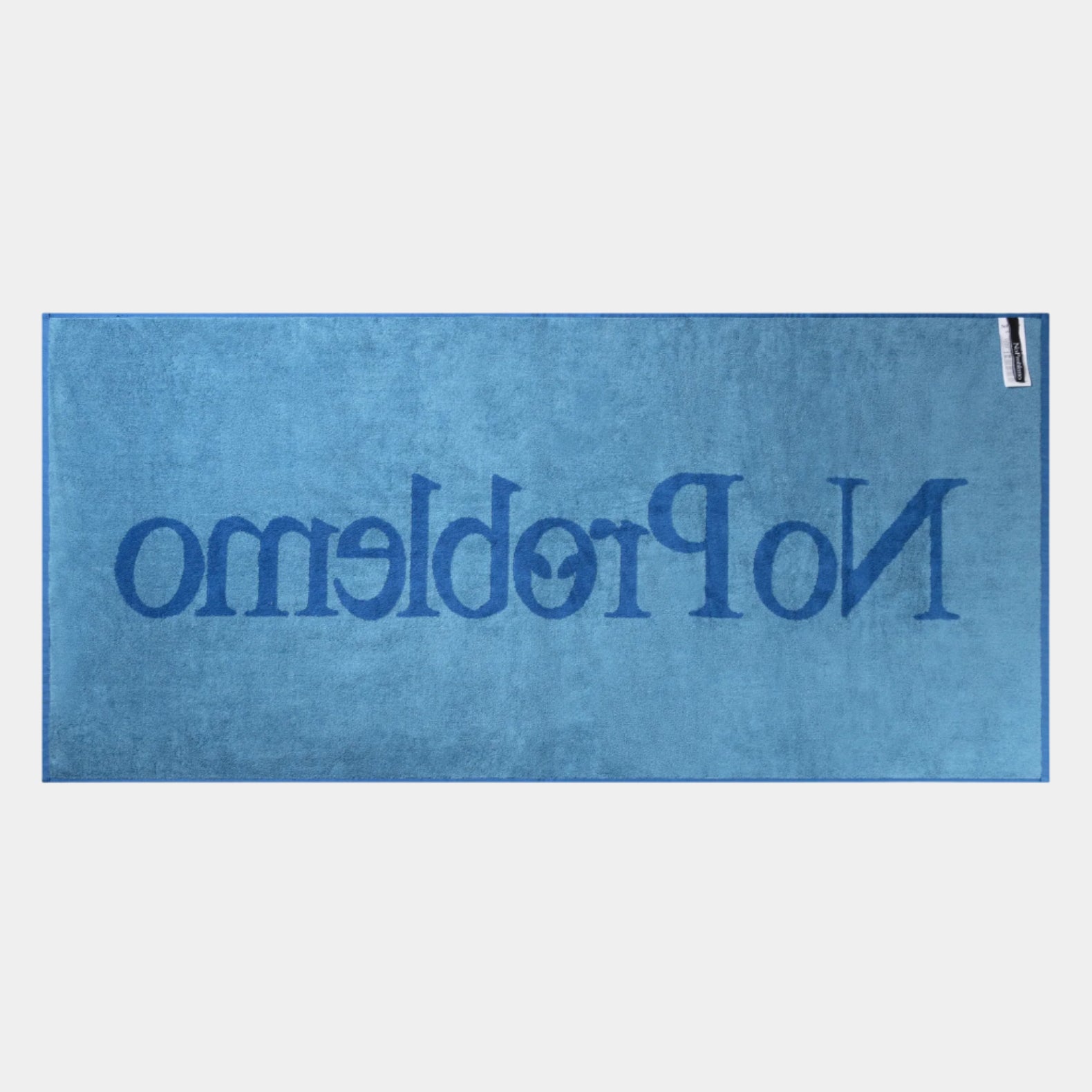 No Problemo Beach Towel - Blue