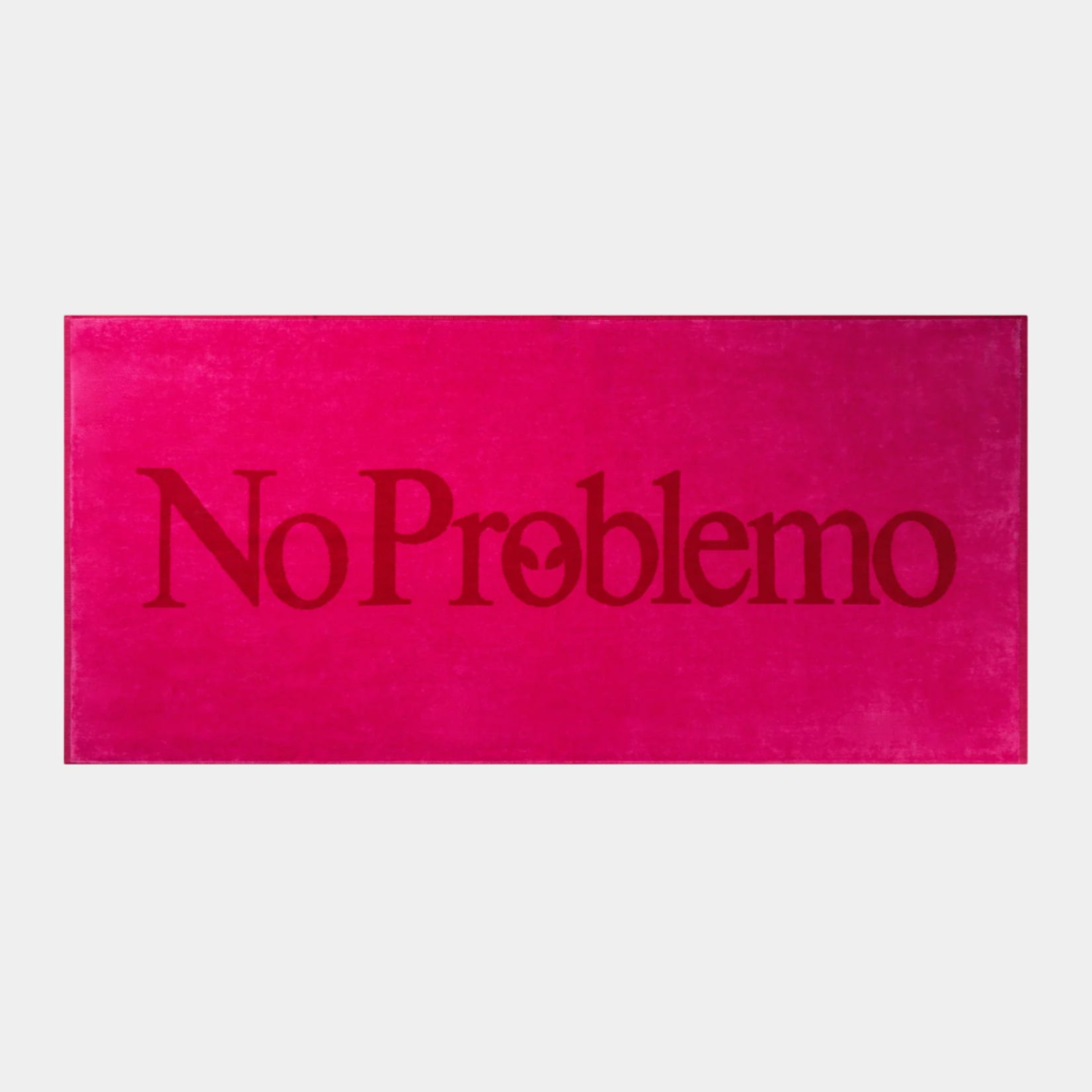 No Problemo Beach Towel - Pink