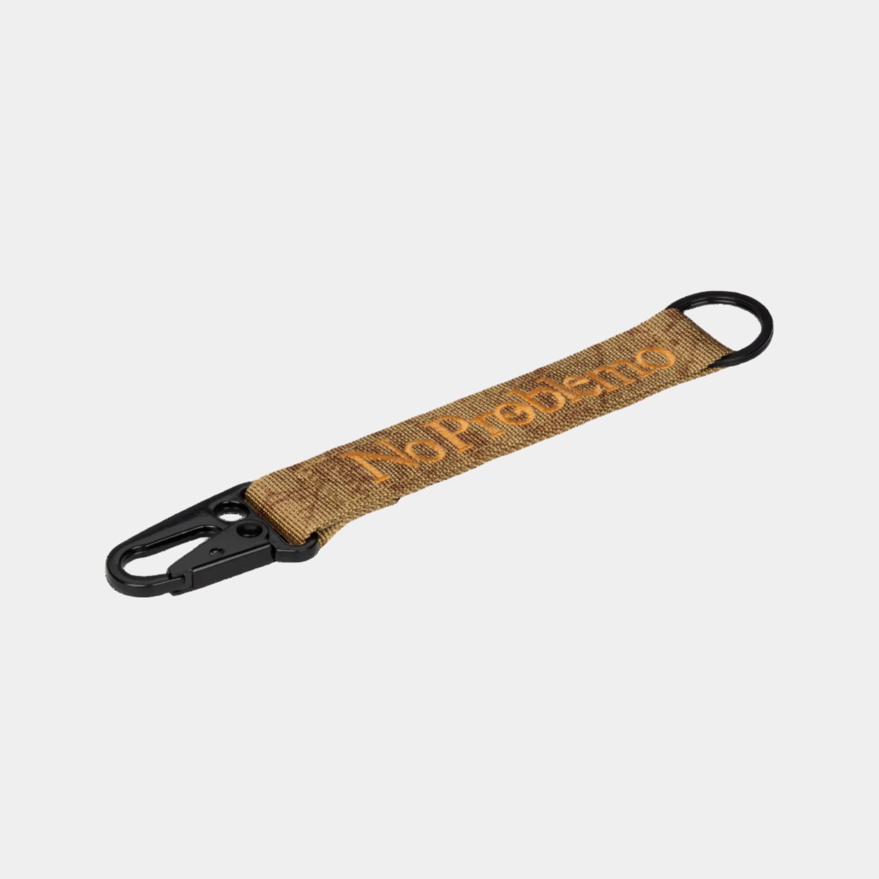 No Problemo Mini Problemo Carabiner Keychain - Camo