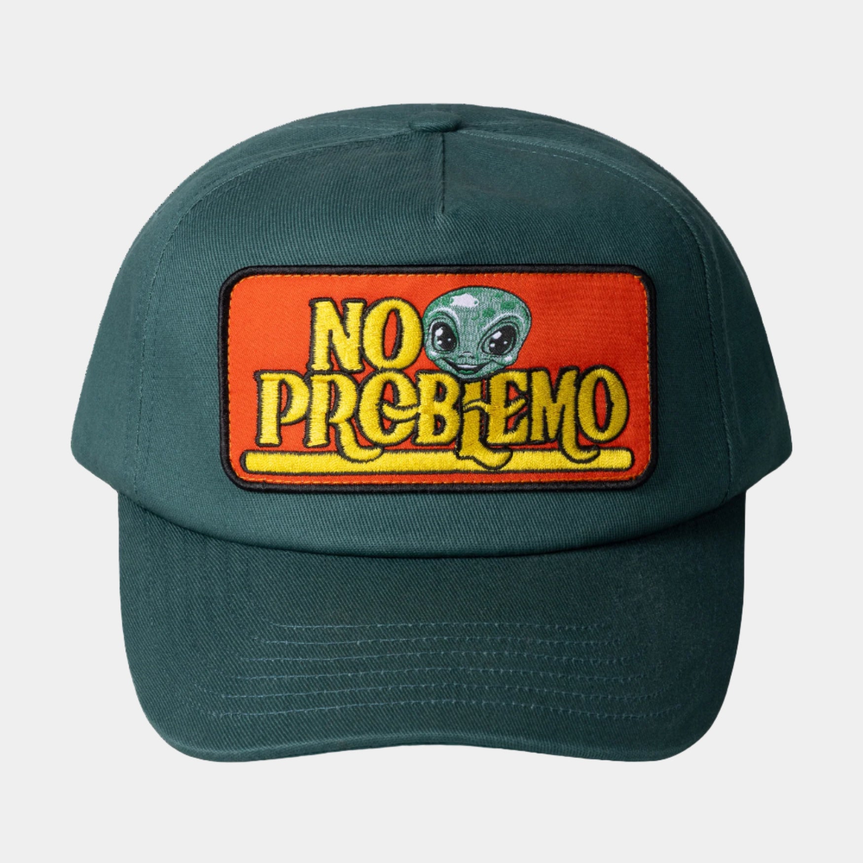 No Problemo Happy Shopper Cap - Green