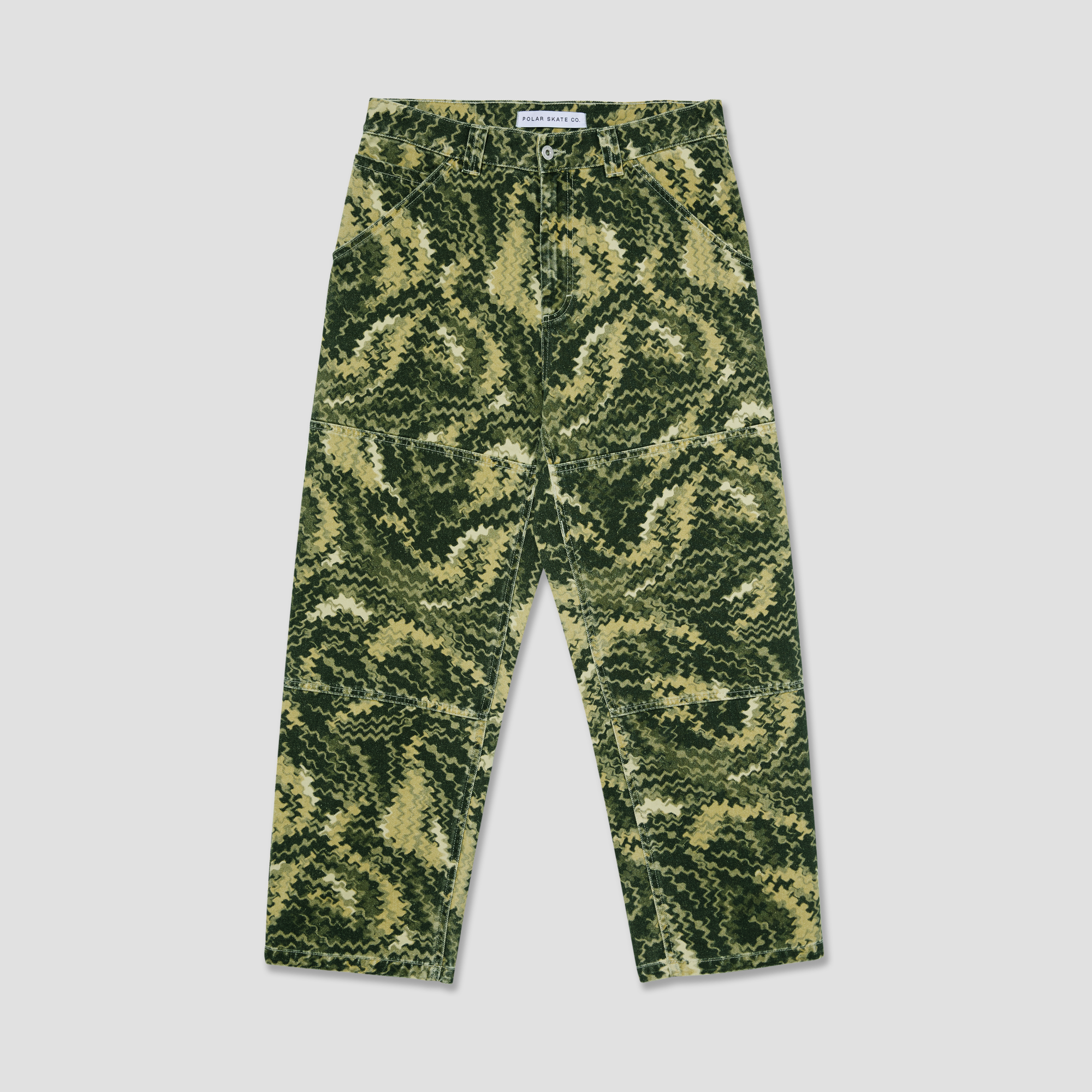 Polar 93! Work Pants - Camo Green