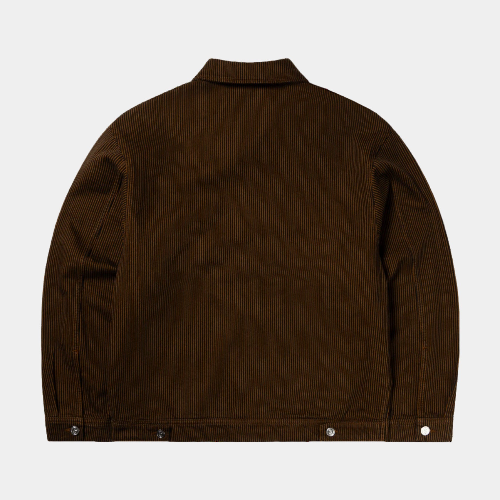 No Problemo Striped Nayoko Jacket - Brown