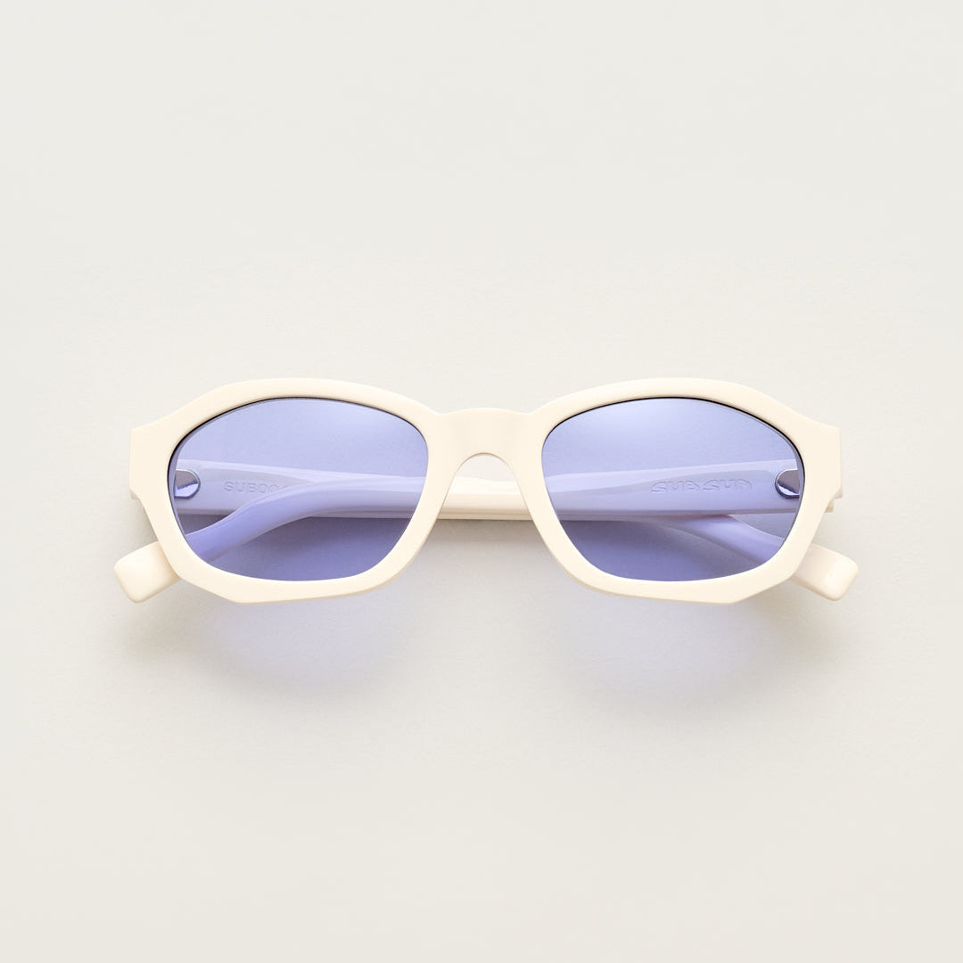 Sub Sun SUB004 Sunglasses - Cream/Blue
