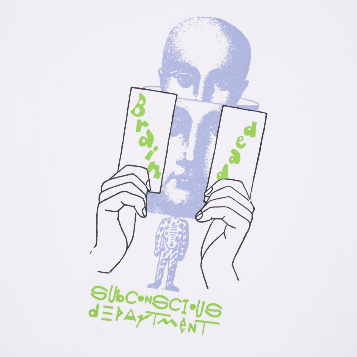 Brain Dead Subconscious T-Shirt - White