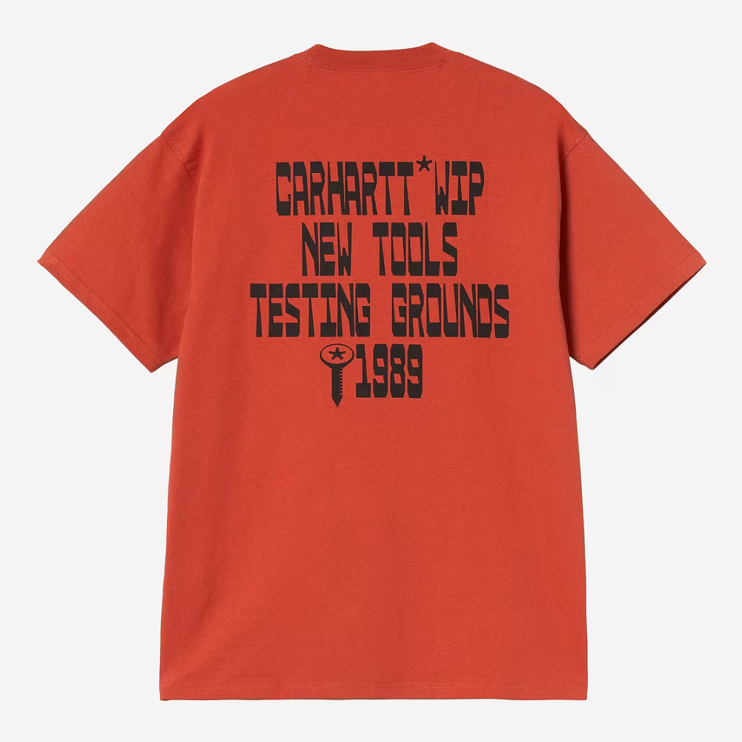 Carhartt WIP Blocks T-Shirt - Oxide Red