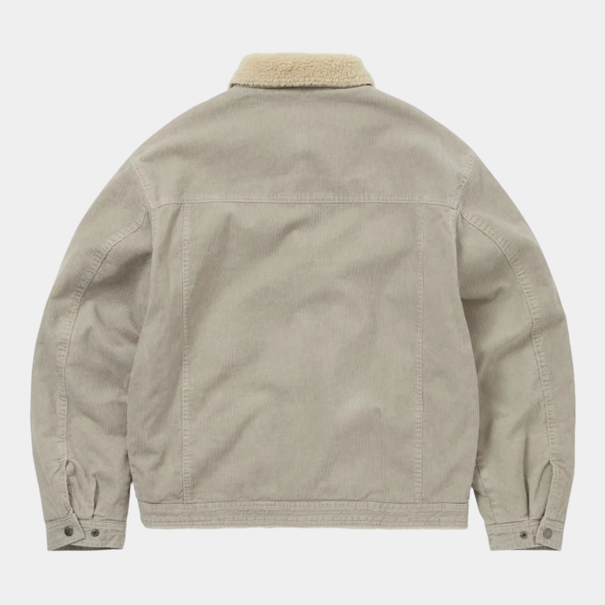 thisisneverthat Sherpa Lined Corduroy Trucker Jacket - Stone