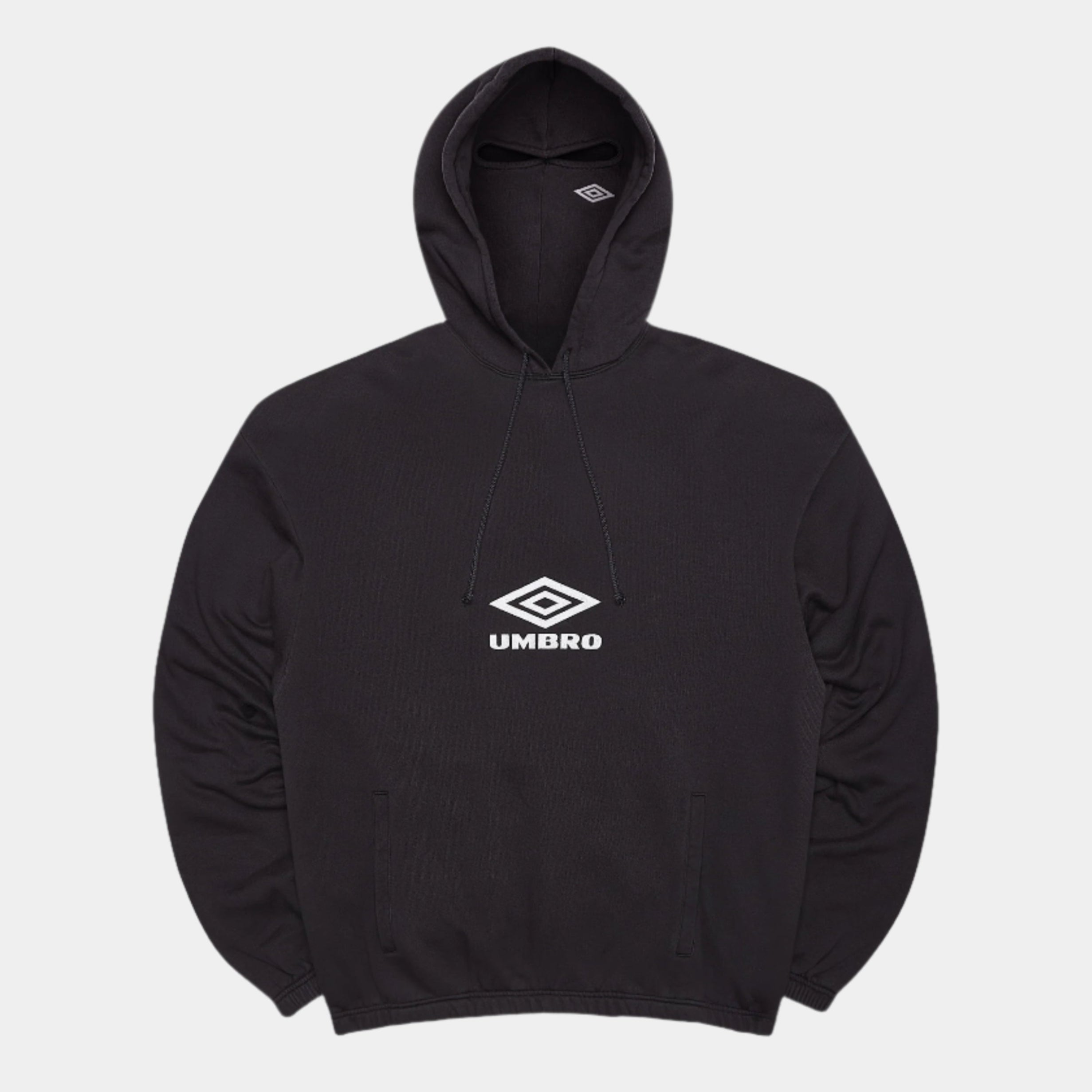 Umbro OG Logo Mask Hoodie - Black