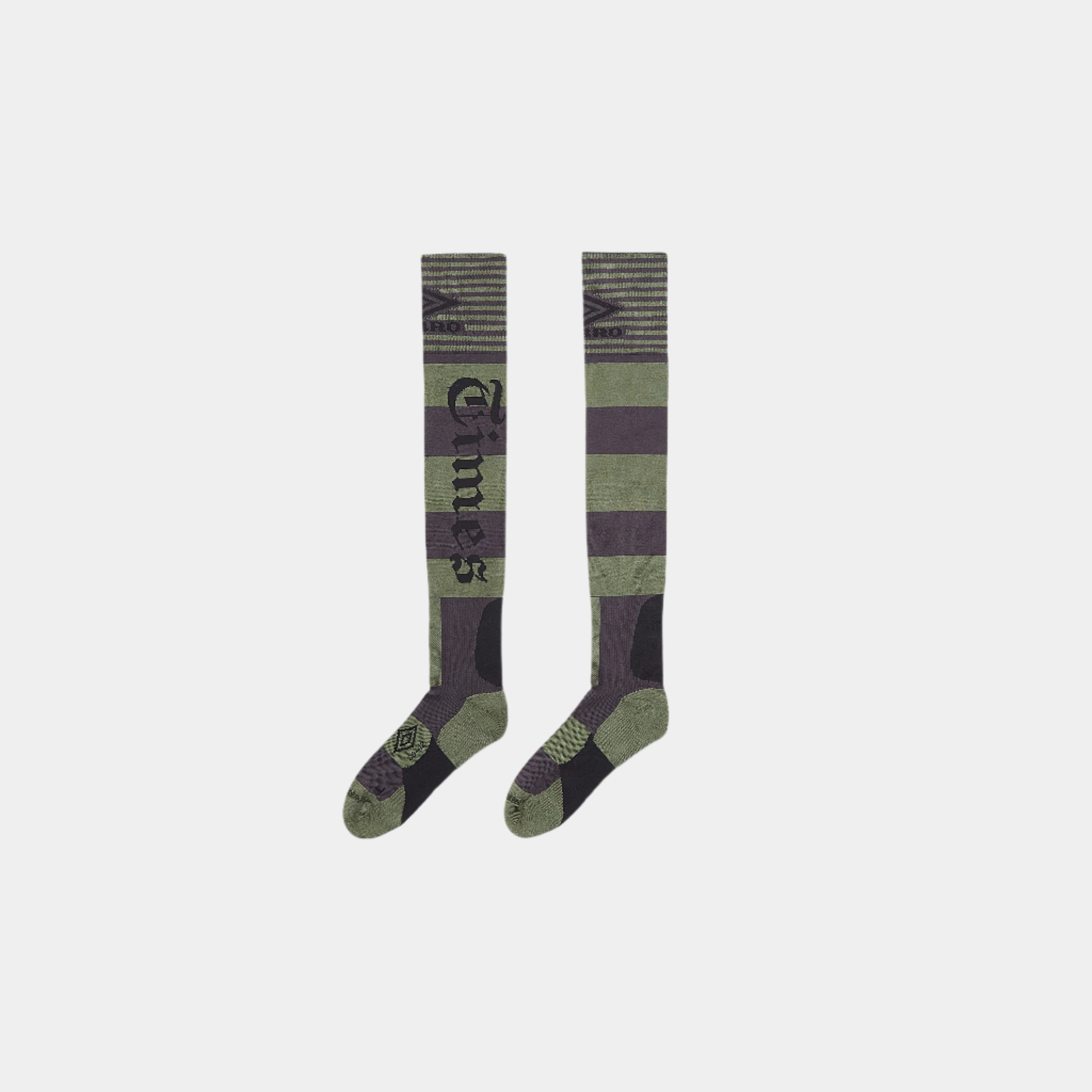 Umbro Hard Times Socks - Army Green/Anthracite