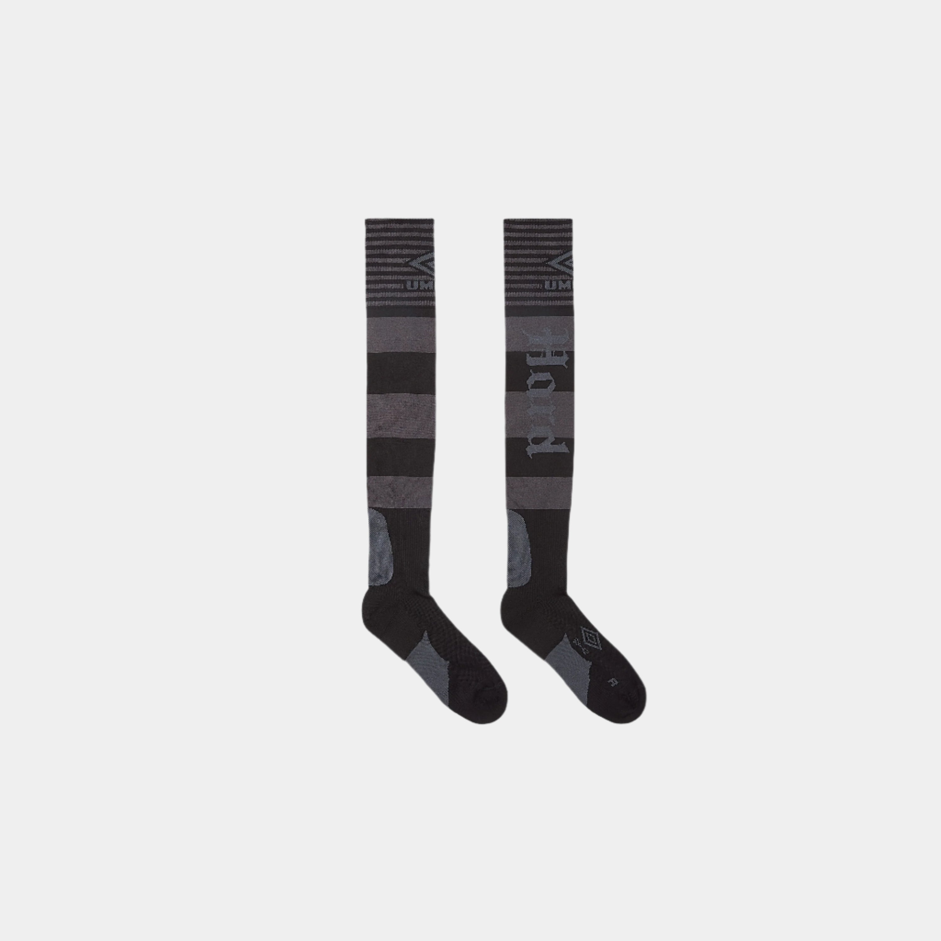 Umbro Hard Times Socks - Black/Grey