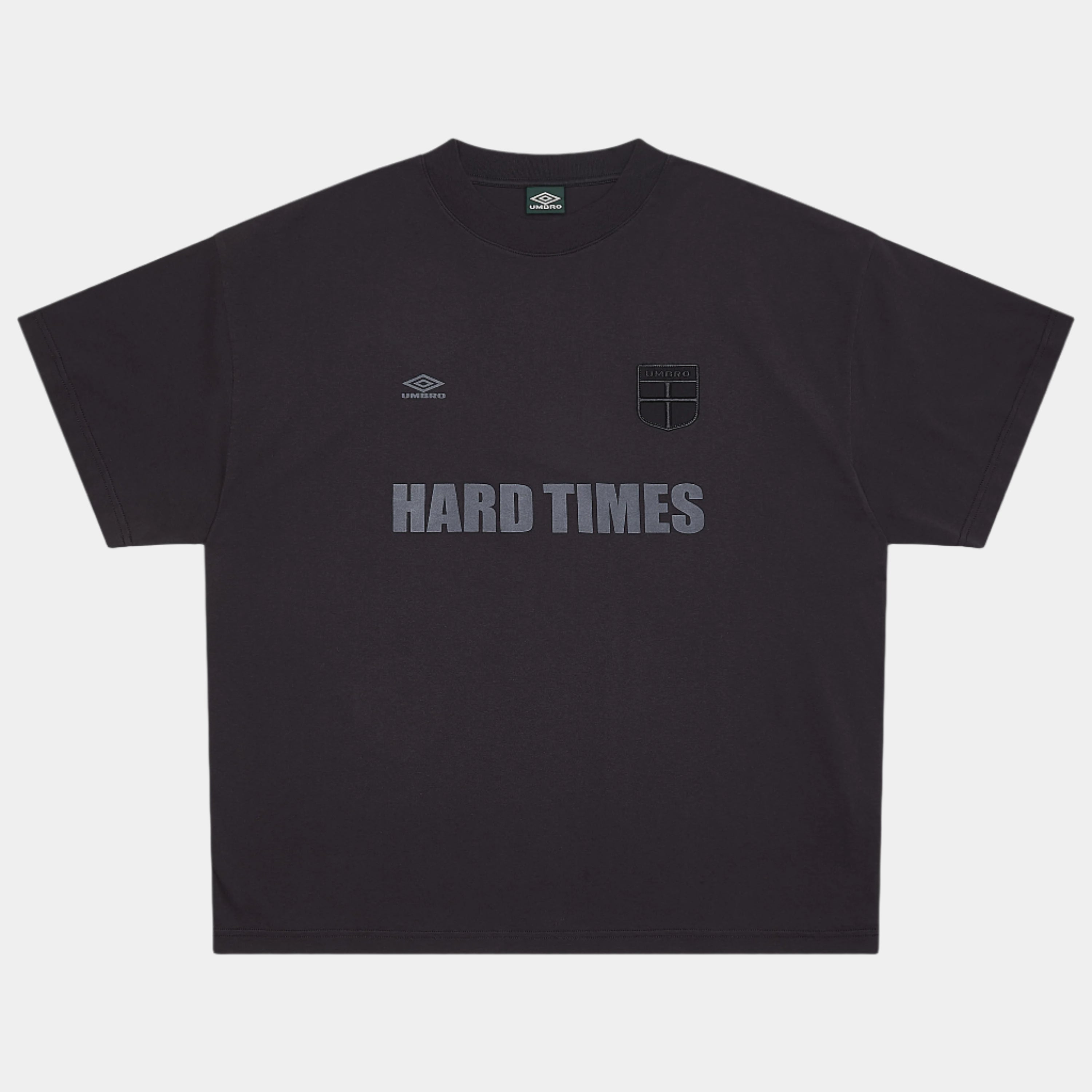 Umbro Hard Times T-Shirt - Washed Black