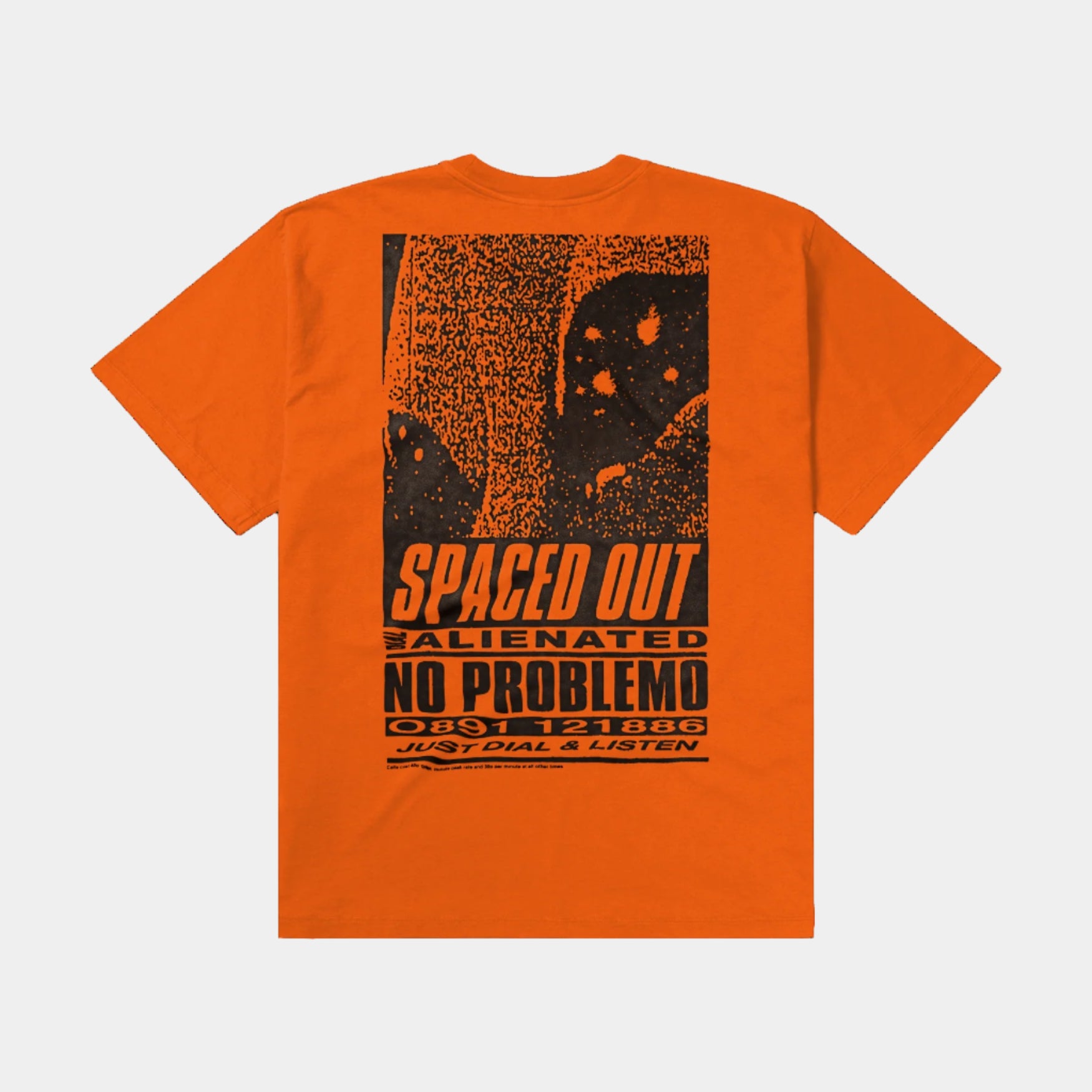 No Problemo Spaced Out SS Tee - Orange