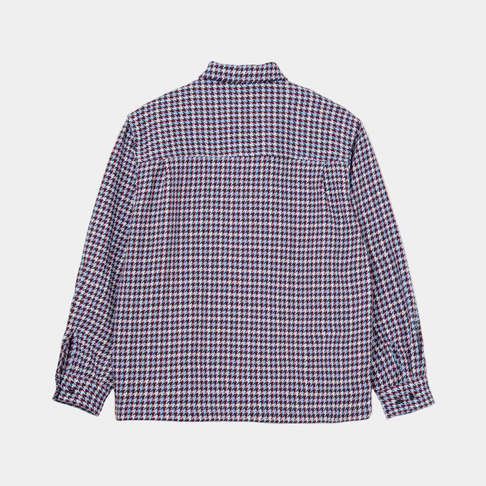 BoTT Zip-Up Flannel Shirt - Slate Blue