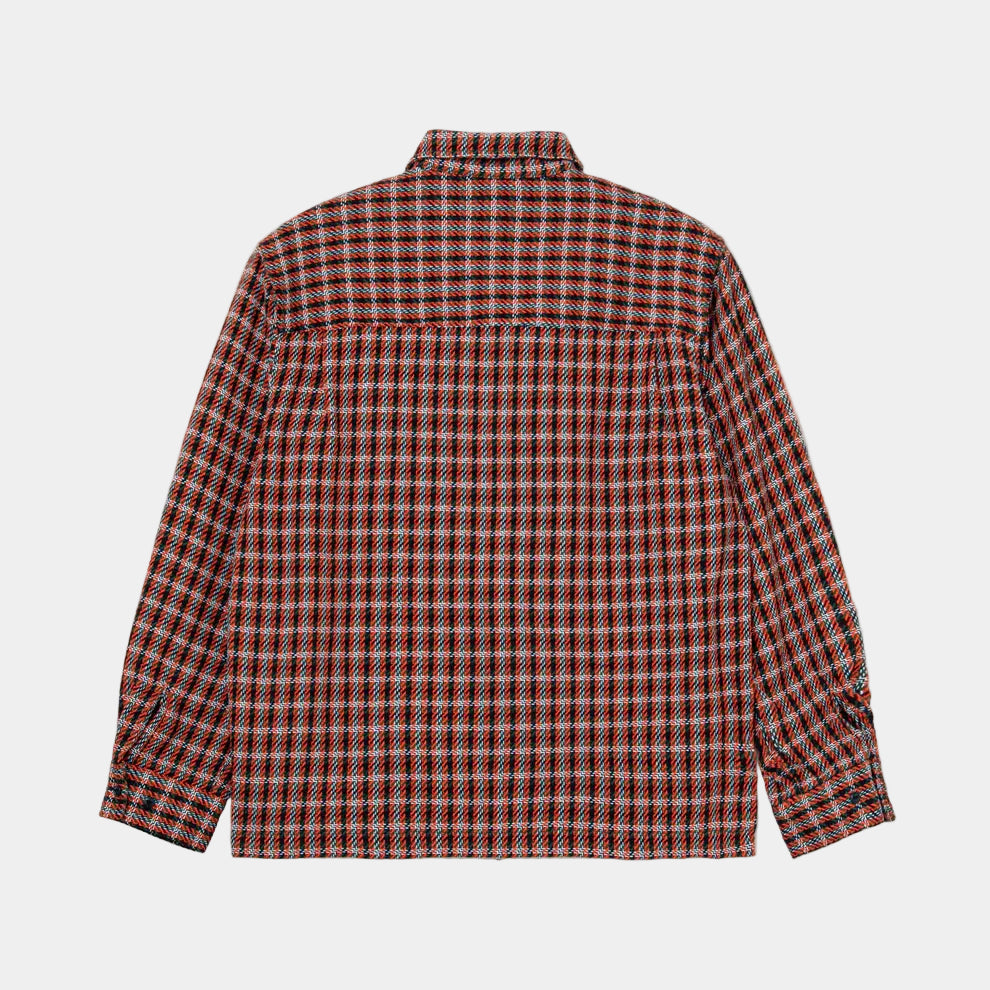 BoTT Zip-Up Flannel Shirt - Slate Blue