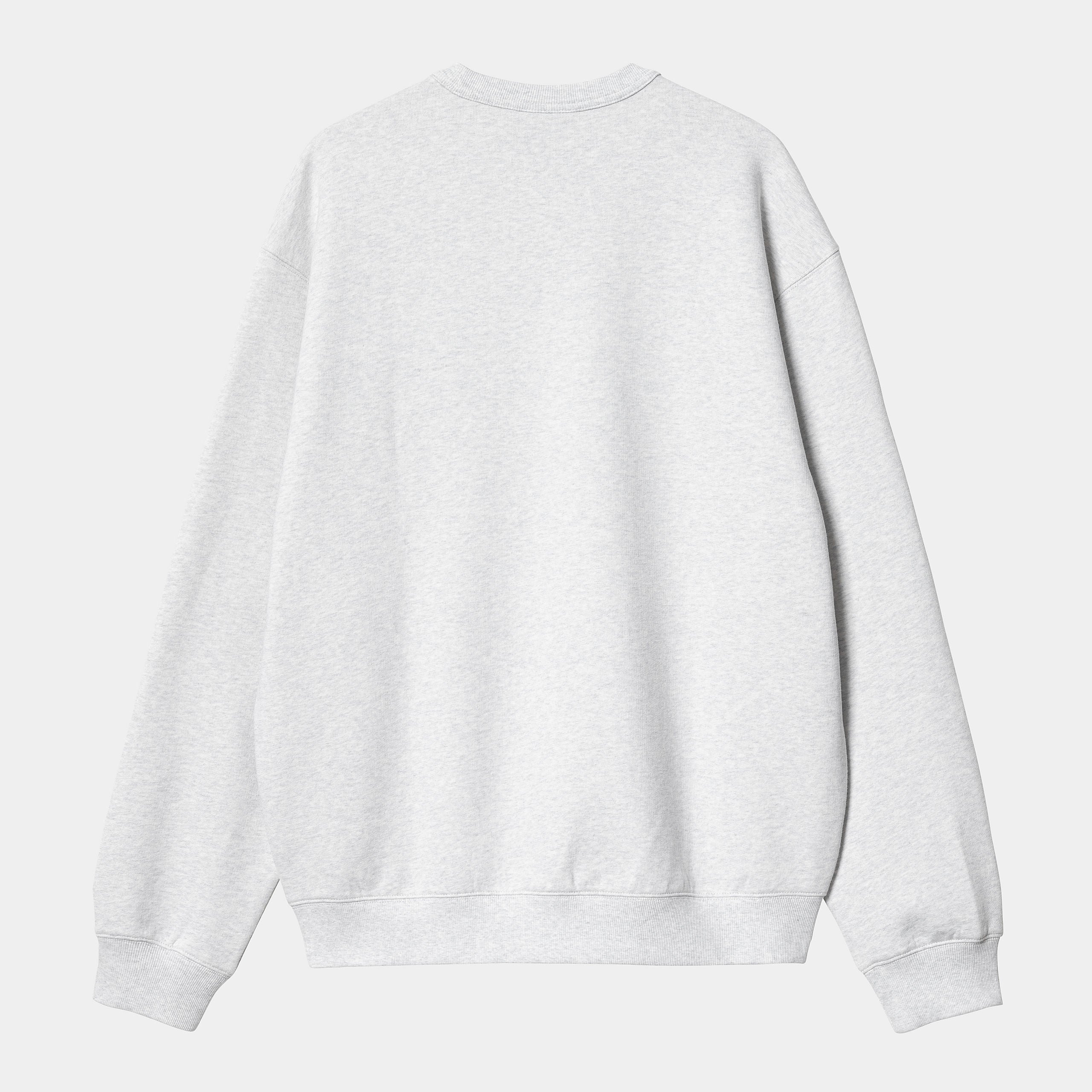 Carhartt WIP Billy Sweat Cotton Sweat - Ash Heather