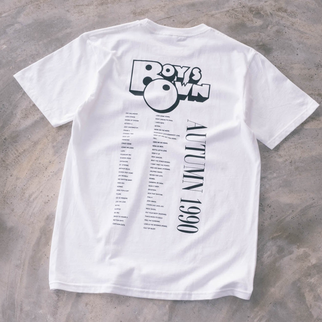 Boy's Own Autumn 1990 Tee - White