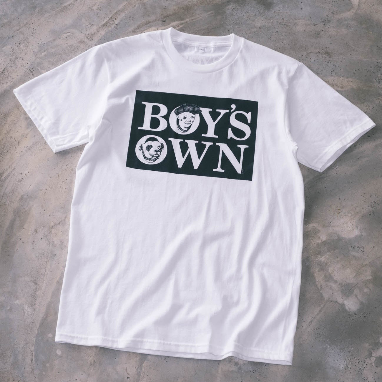 Boy's Own Classic Logo Tee - White