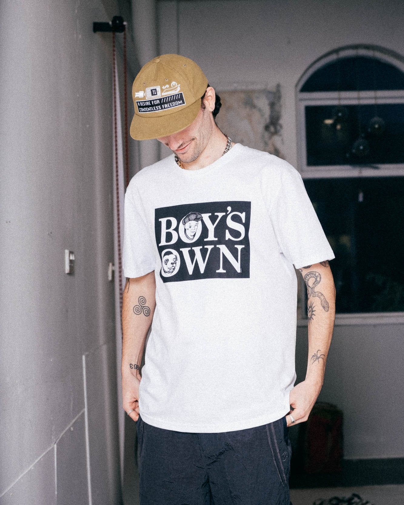 Boy's Own Classic Logo Tee - White