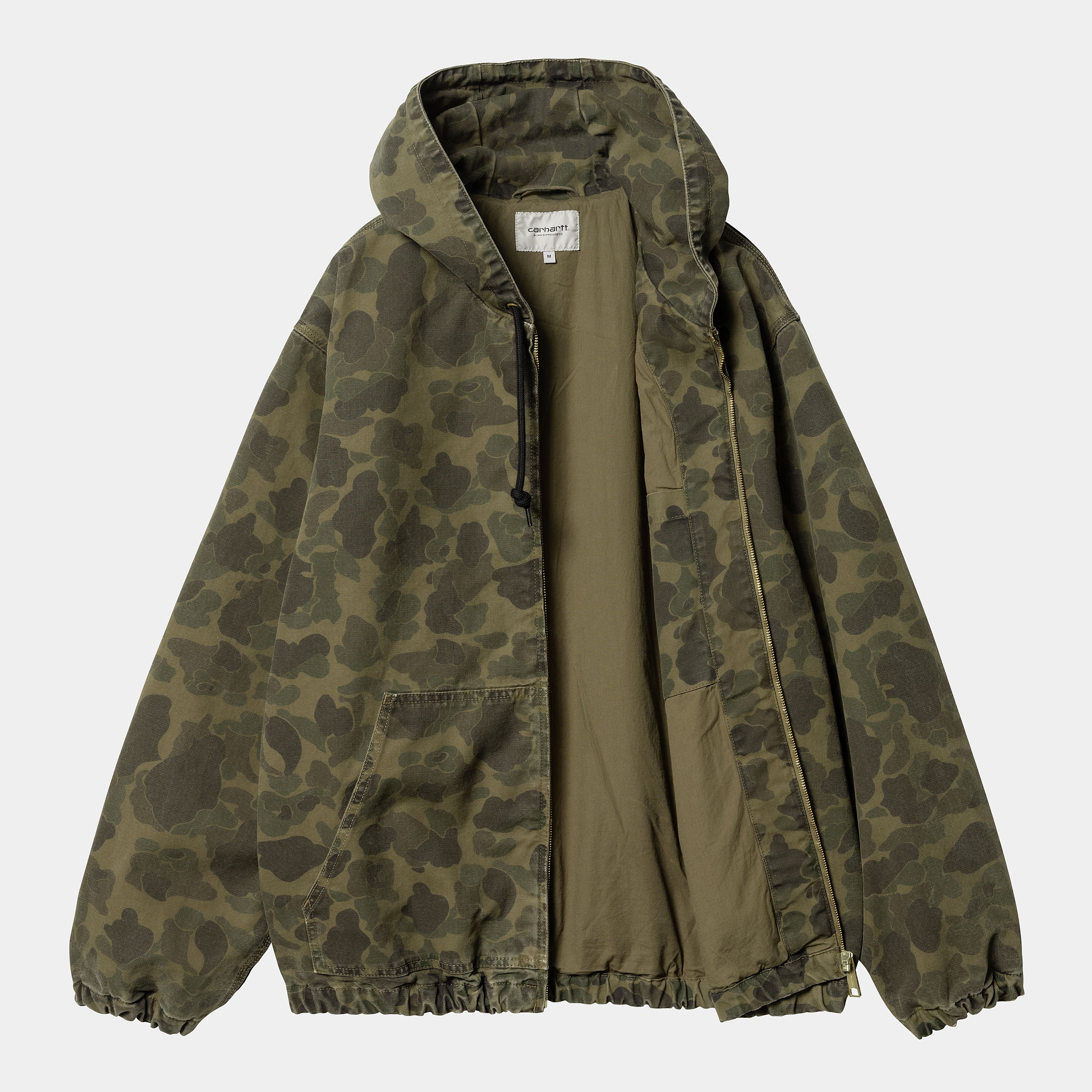 Carhartt WIP Duck Active Jacket - Office Green Duck Camo