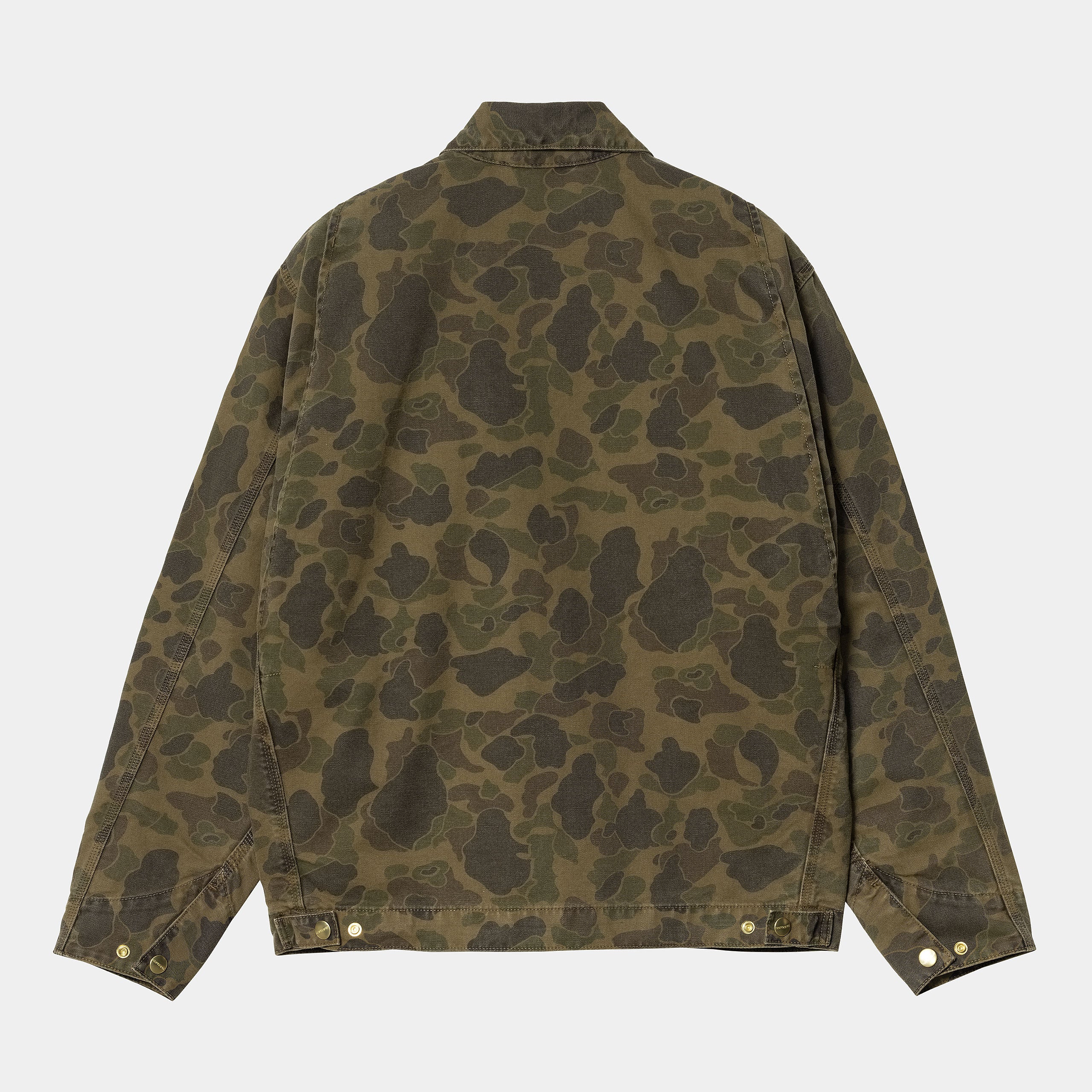 Carhartt WIP Duck Detroit Jacket - Office Green Duck Camo