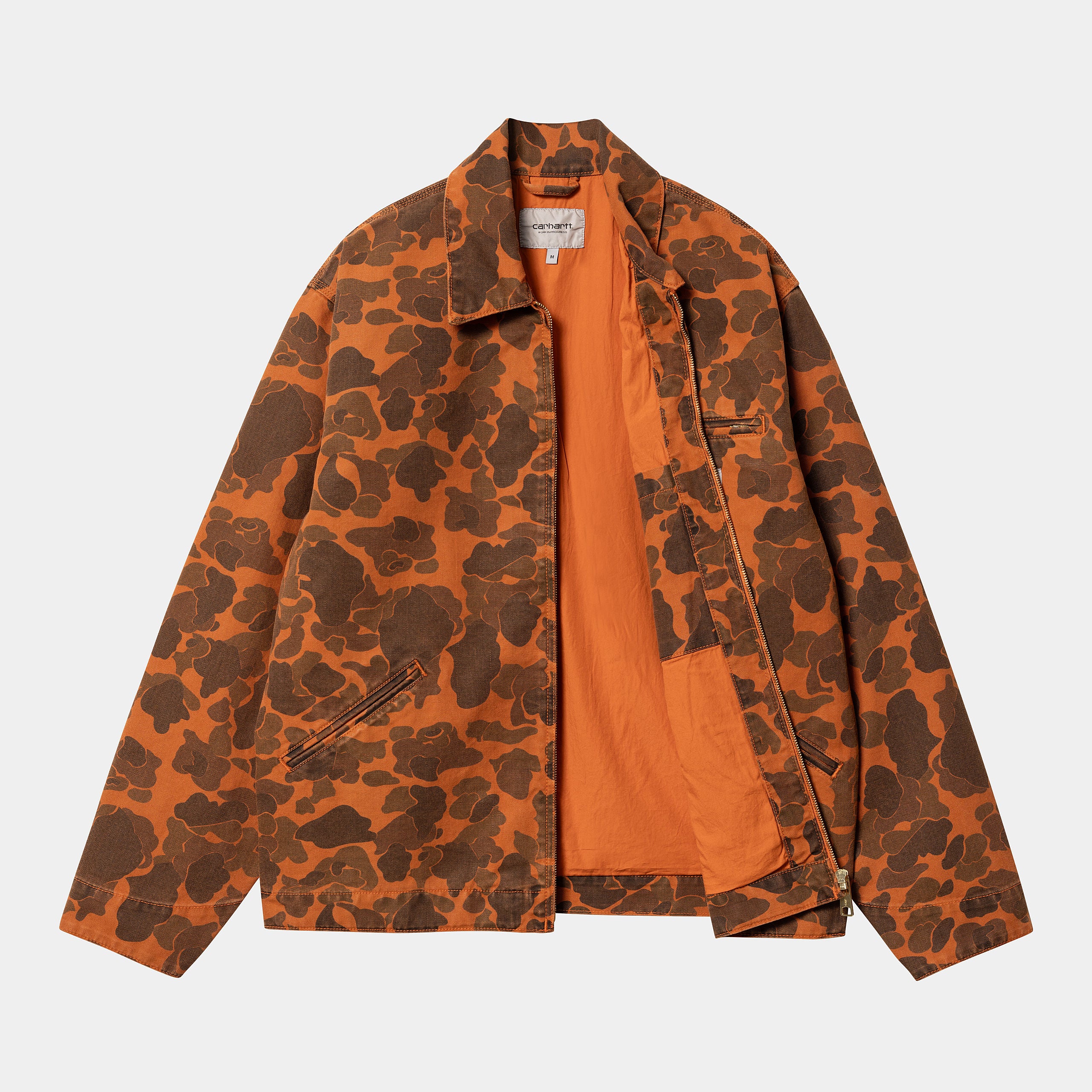 Carhartt WIP Duck Detroit Jacket - Tumeric Duck Camo