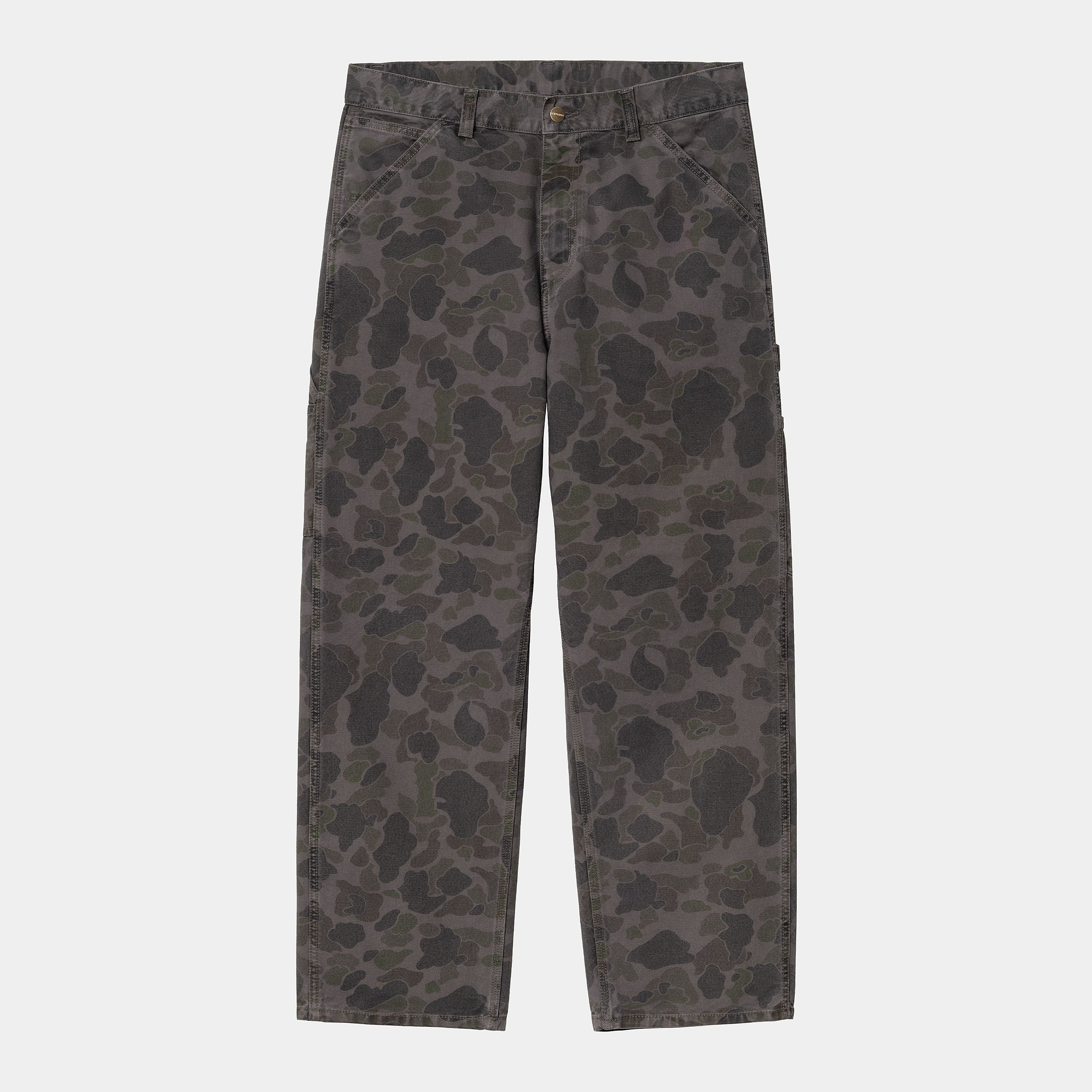 Carhartt WIP Duck Single Knee Pant - Graphite Duck Camo