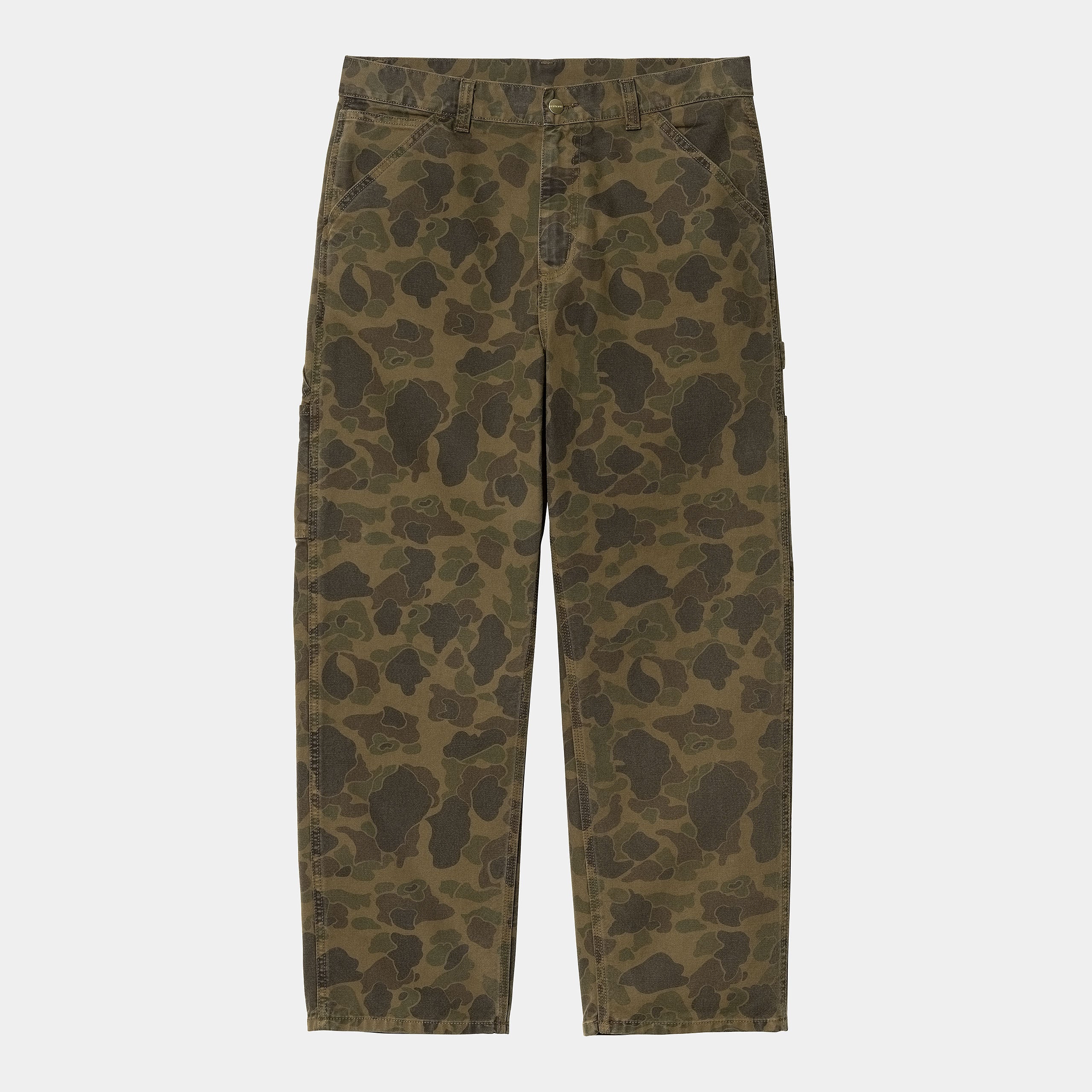 Carhartt WIP Duck Single Knee Pant - Office Green Duck Camo