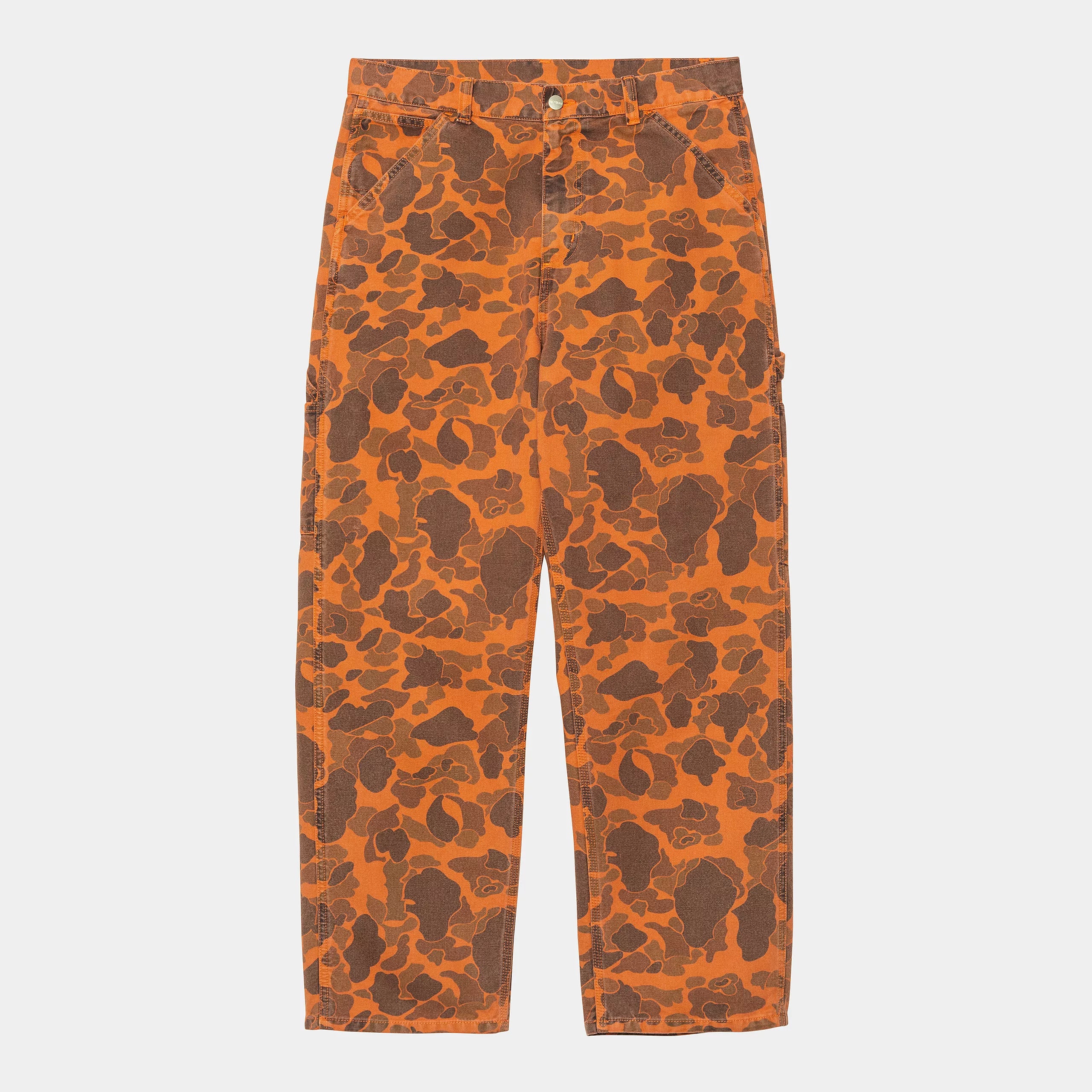 Carhartt WIP Duck Single Knee Pant - Tumeric Duck Camo