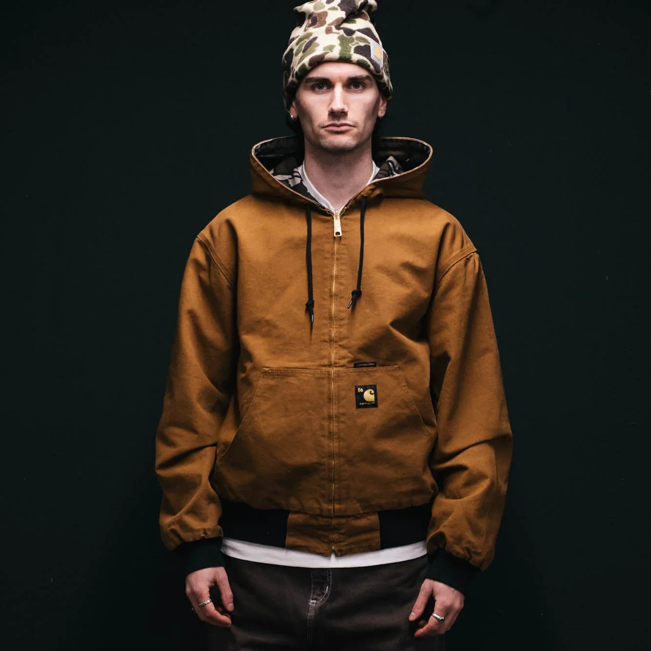 Carhartt WIP 50 Years Anniversary OG Active Jacket Canvas - Hamilton Brown/Camo Treebark