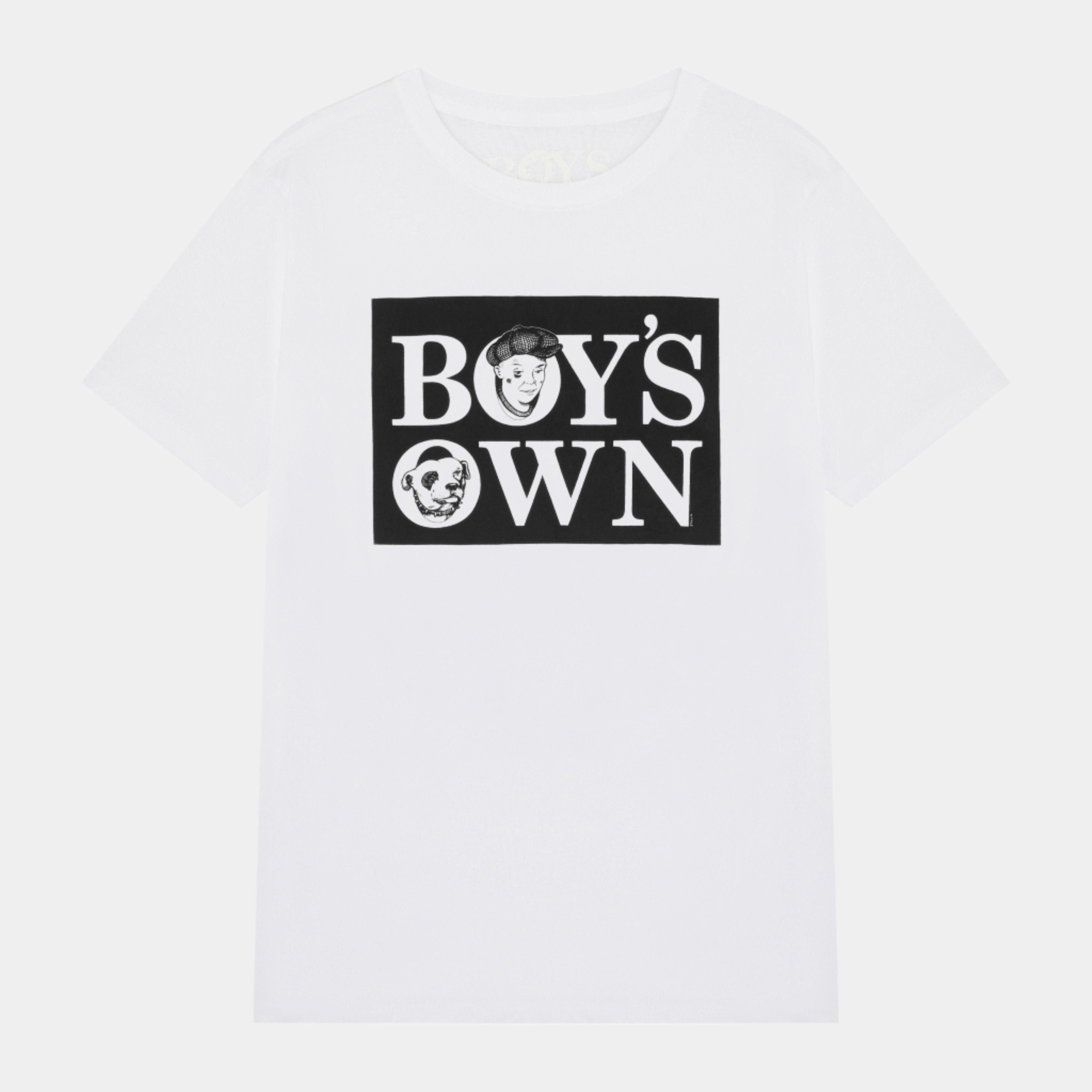 Boy's Own Classic Logo Tee - White