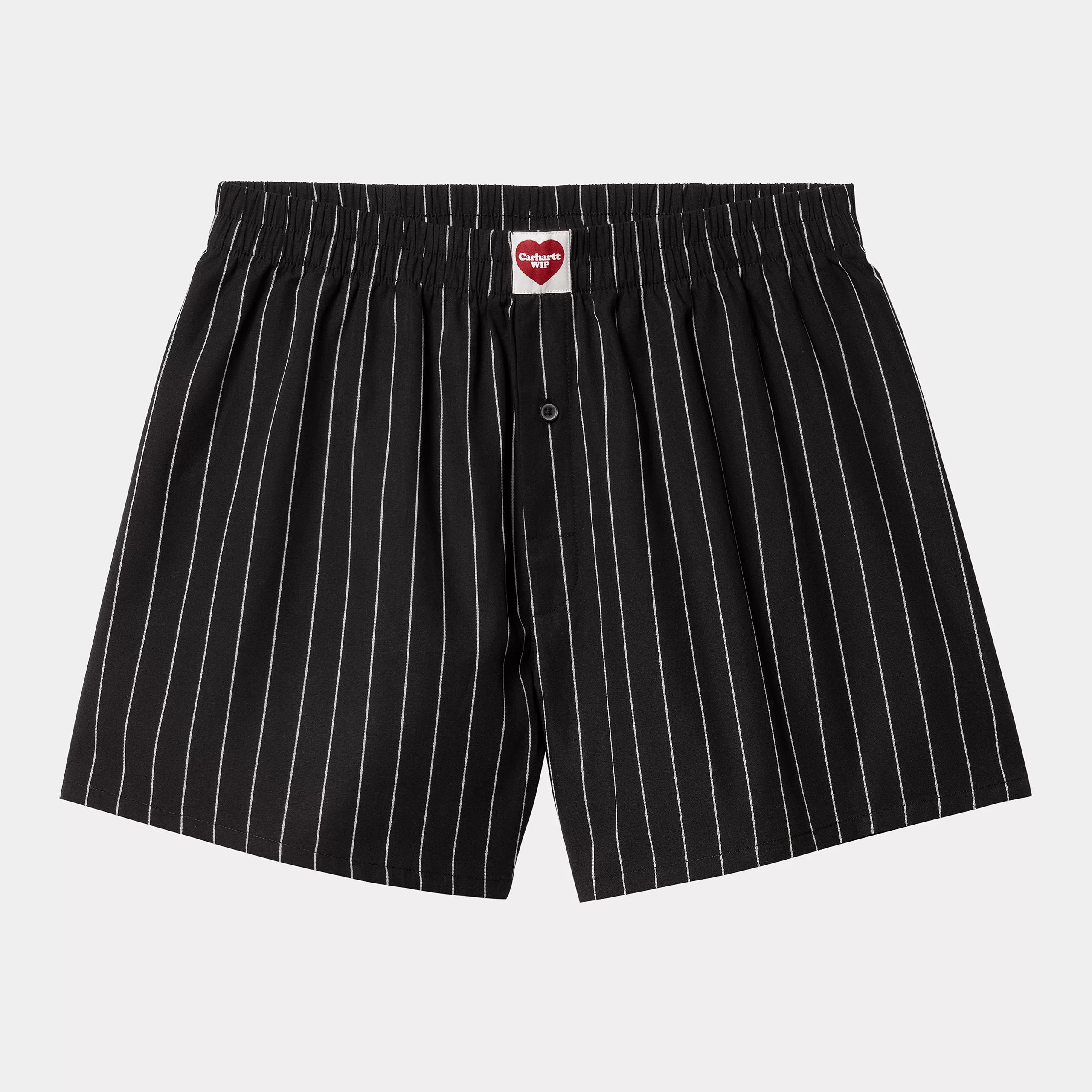 Carhartt WIP Cotton Boxer - Seaton Stripe Black/Wax