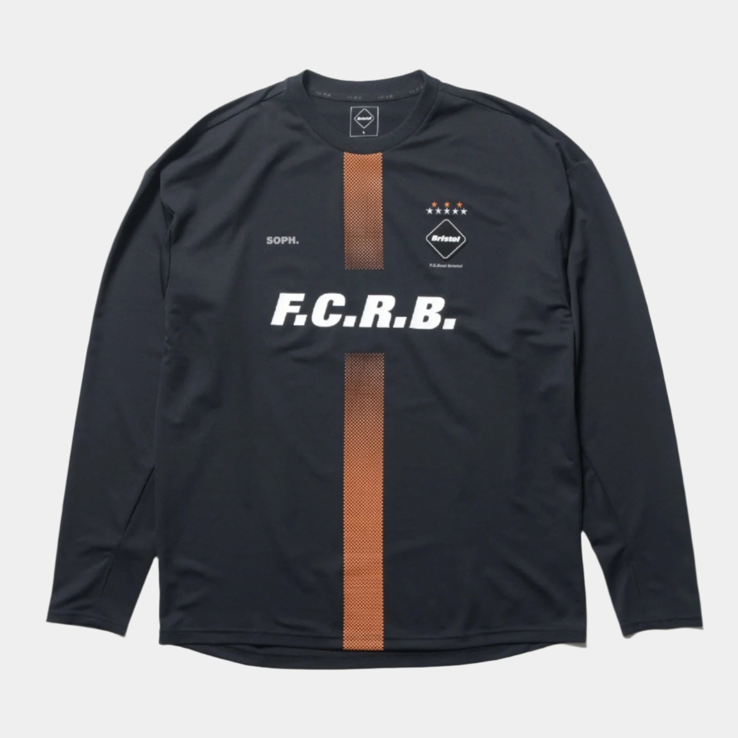 F.C.Real Bristol Game LS Shirt - Black