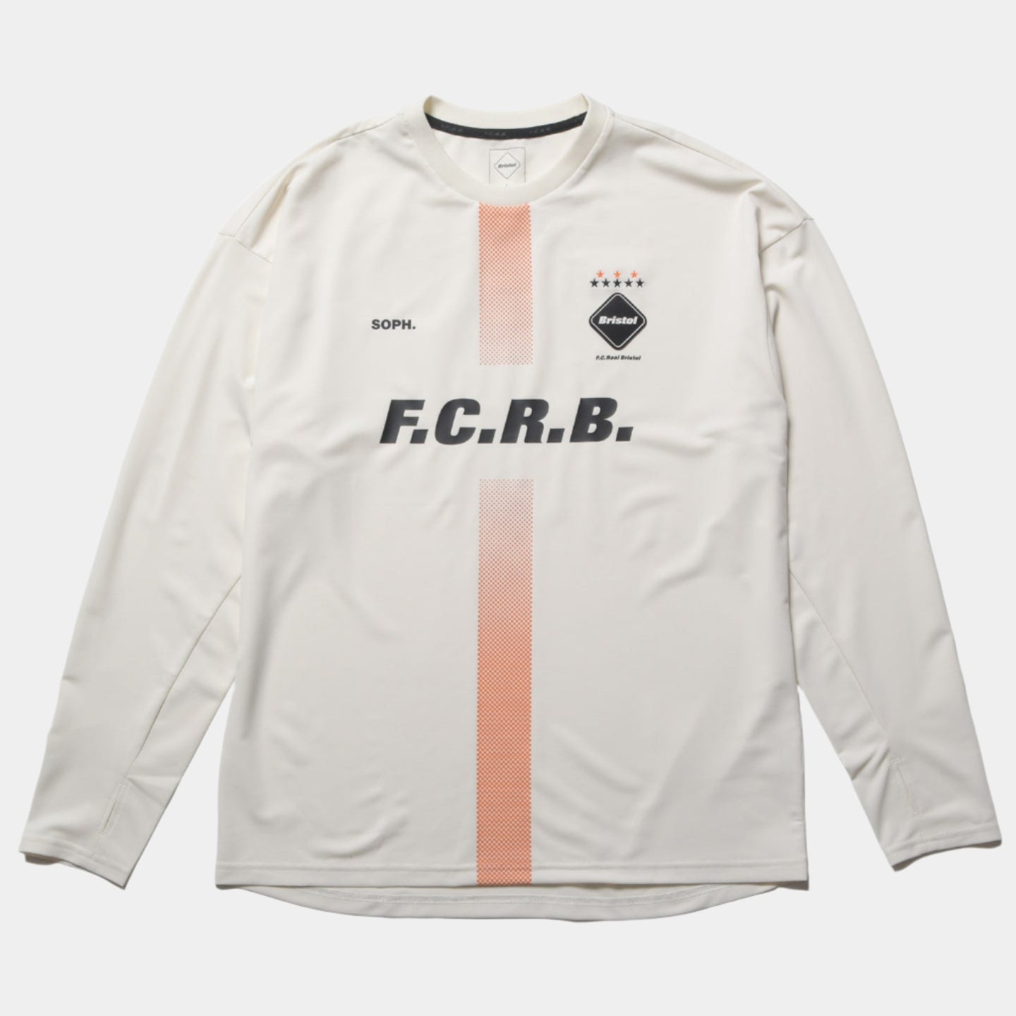 F.C.Real Bristol Game LS Shirt - Off White