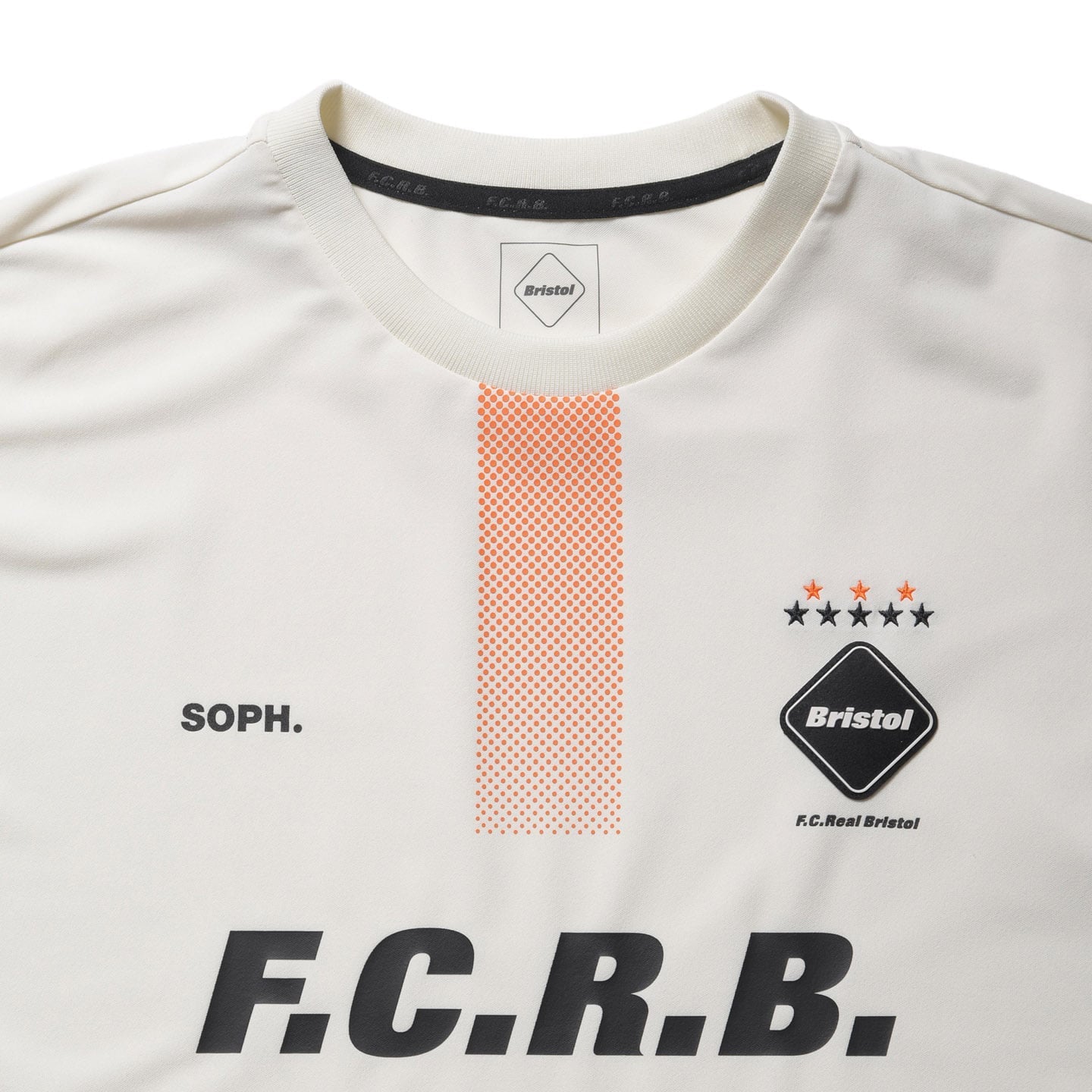 F.C.Real Bristol Game LS Shirt - Off White