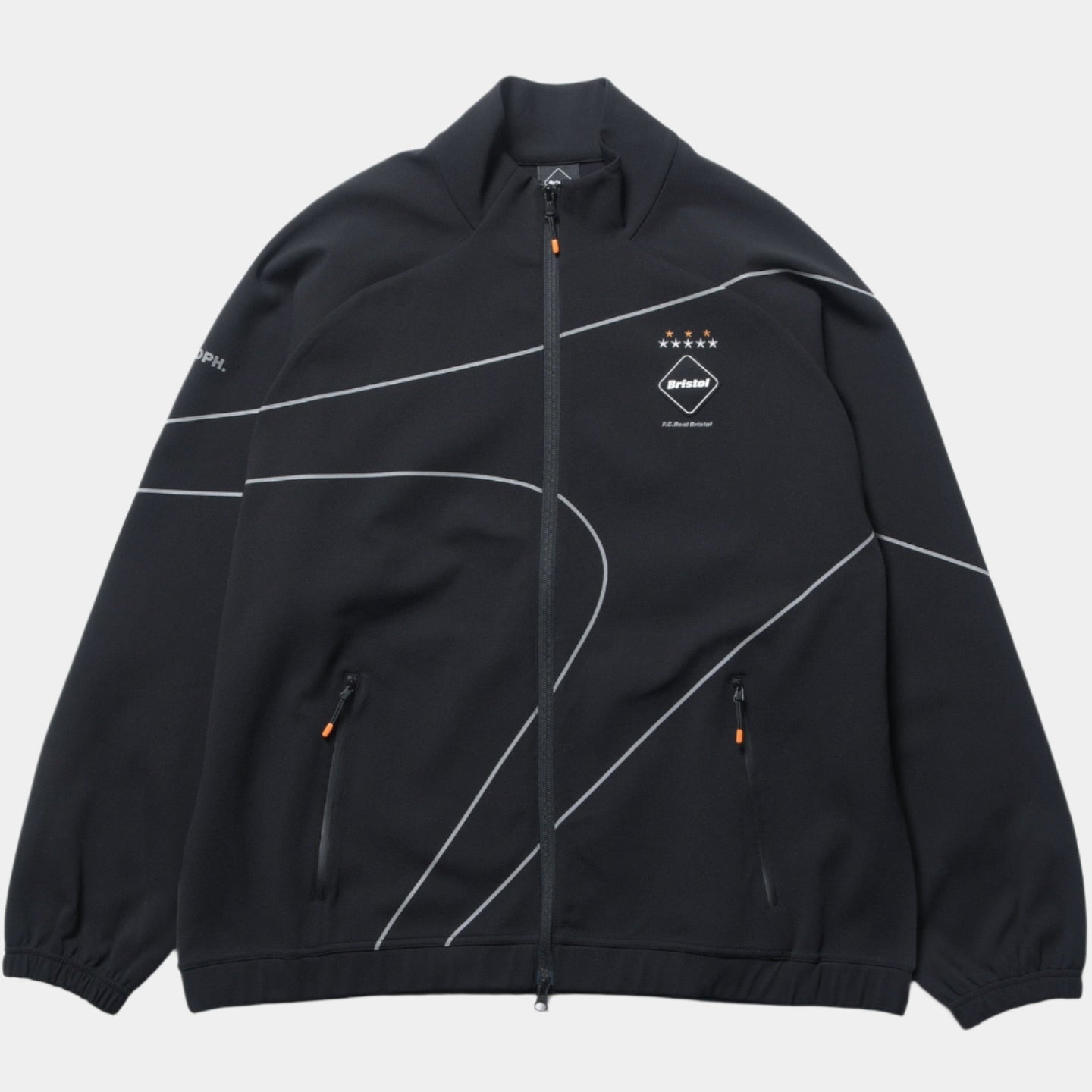 F.C.Real Bristol PDK Reflect Line Baggy Jacket - Black