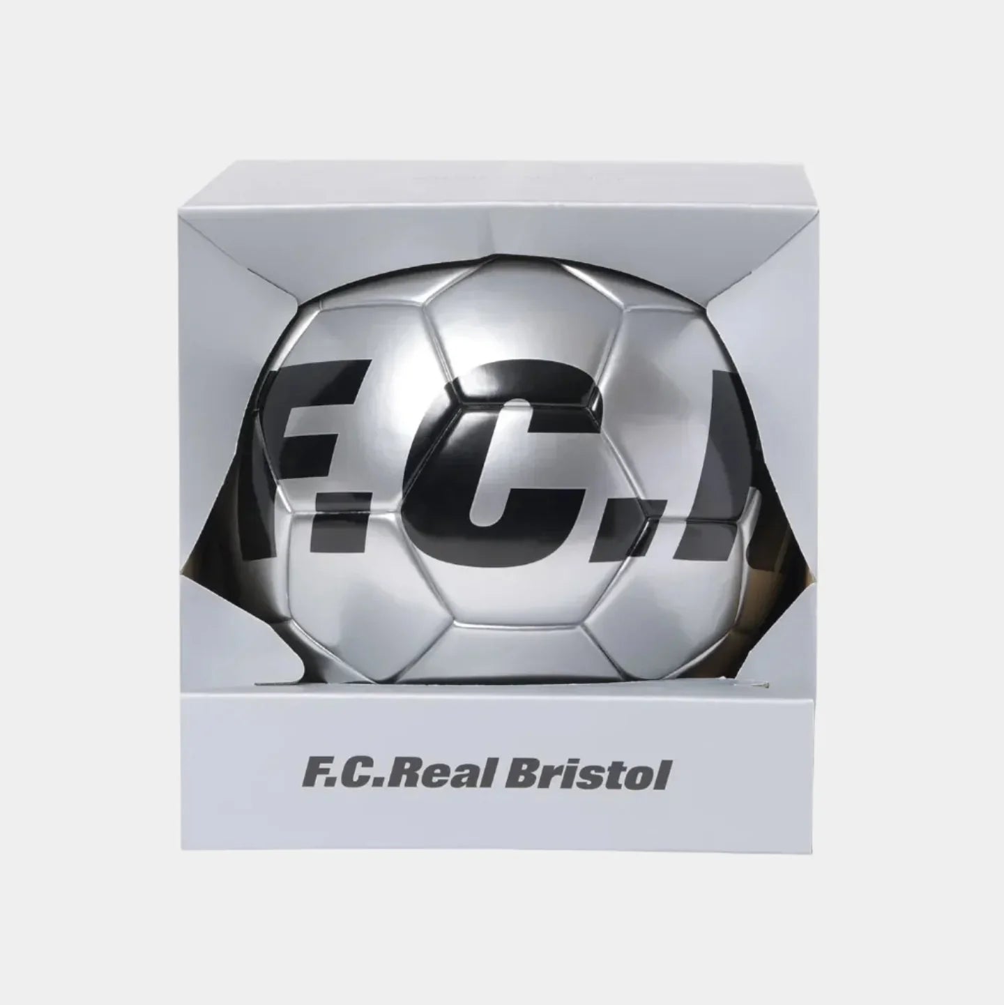 F.C.Real Bristol Soccer Ball - Silver
